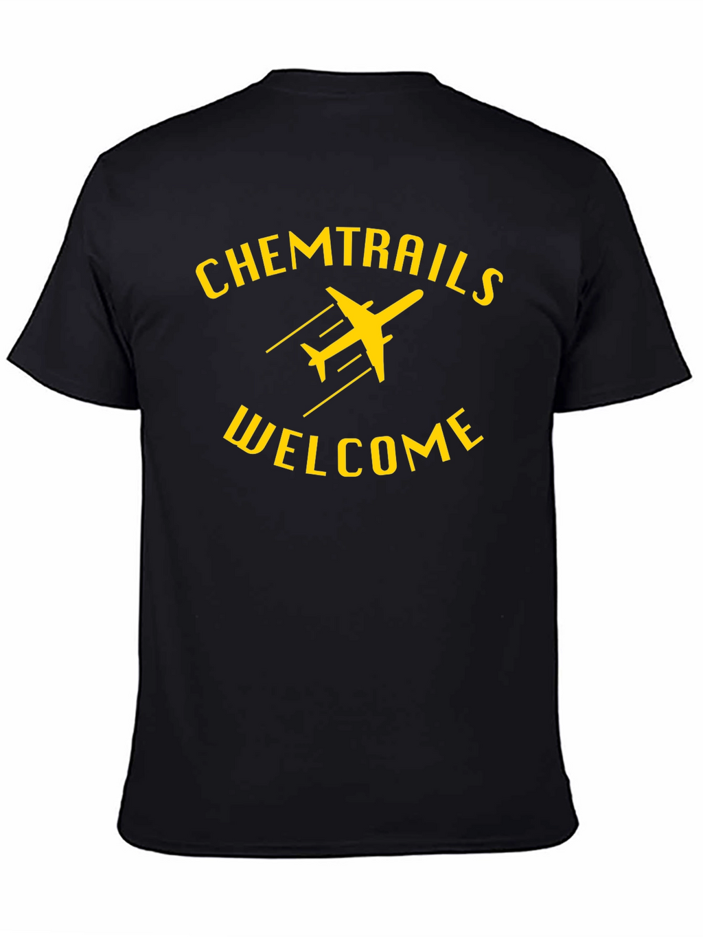 Chemtrails Welcome Graphic T-Shirt