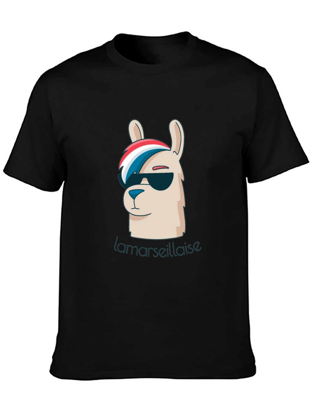 Cool Llama Marseillaise Graphic Tee