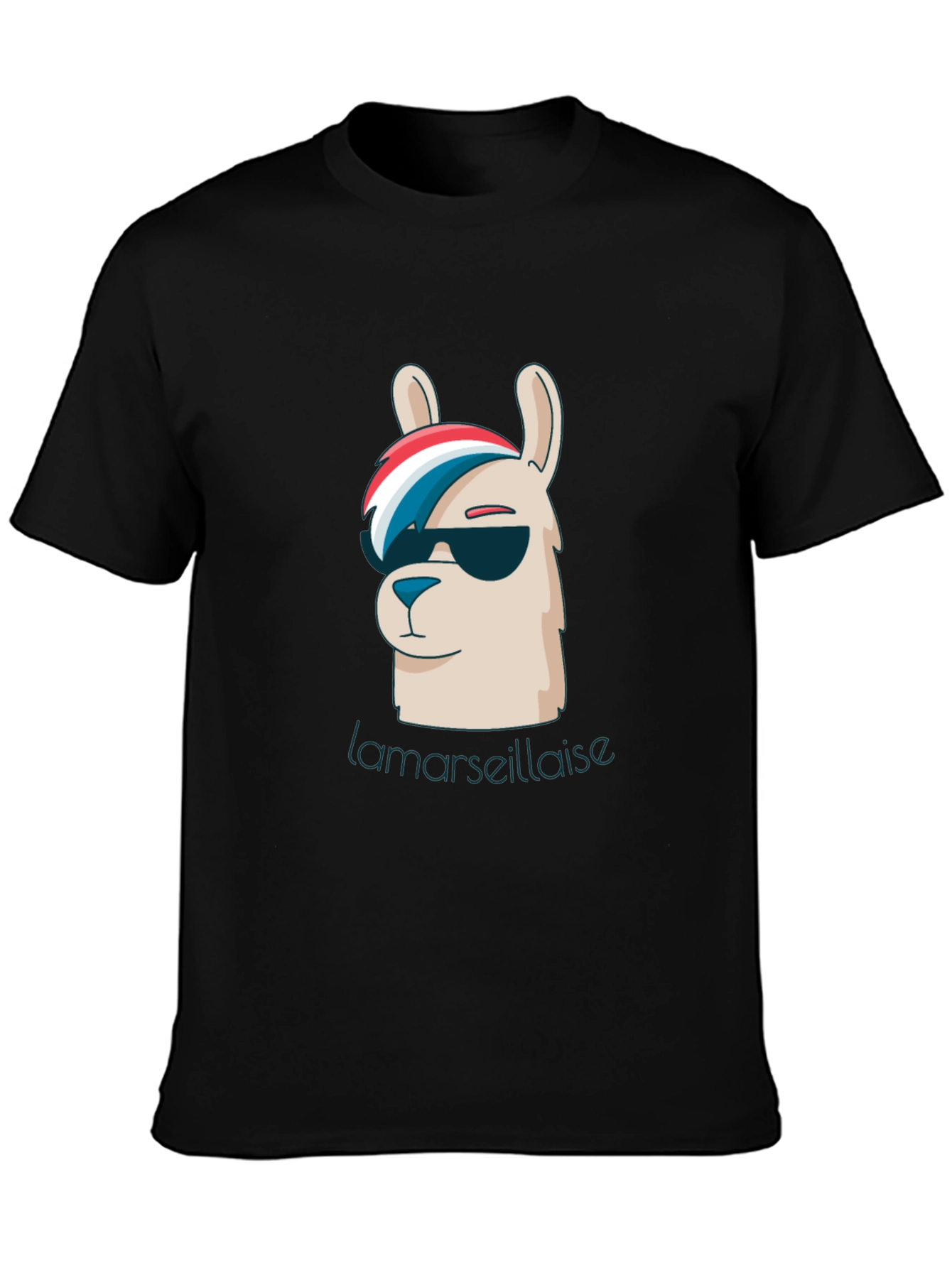 Cool Llama Marseillaise Graphic Tee