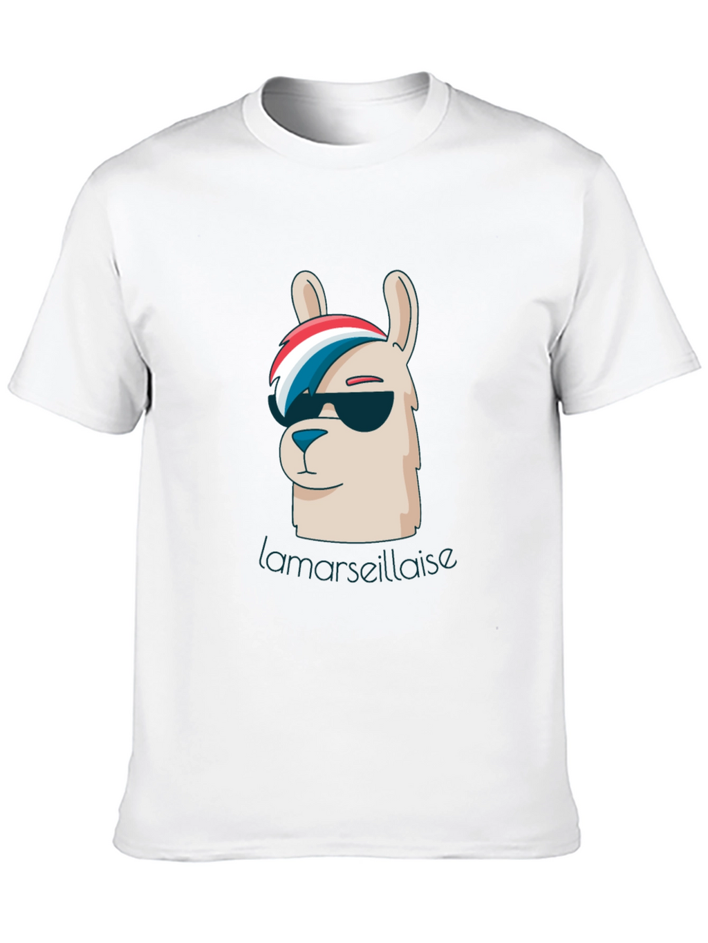 Cool Llama Marseillaise Graphic Tee