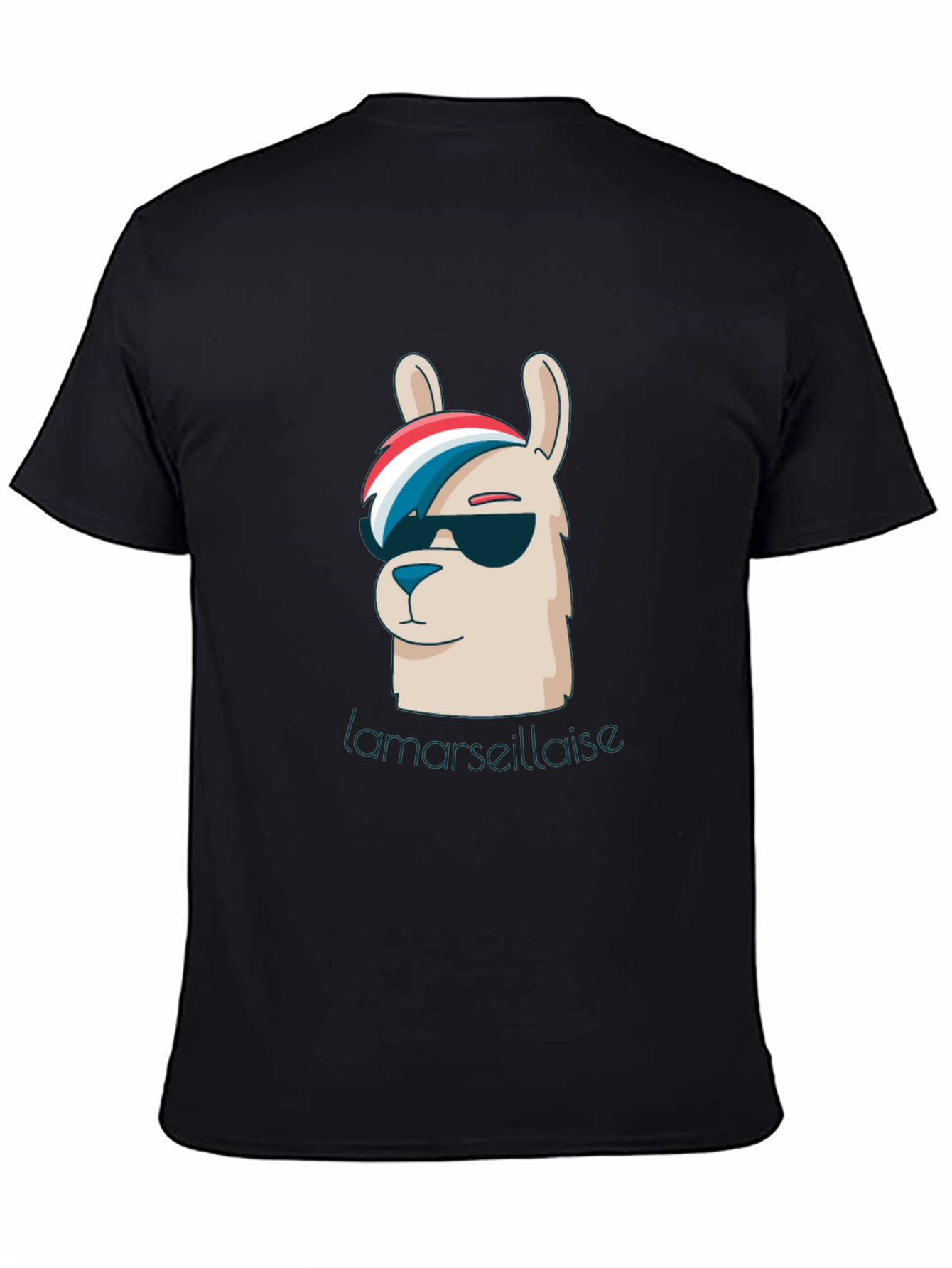 Cool Llama Marseillaise Graphic Tee