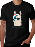 Cool Llama Marseillaise Graphic Tee