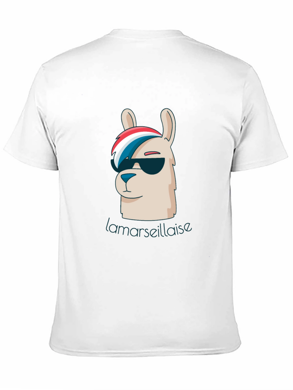 Cool Llama Marseillaise Graphic Tee