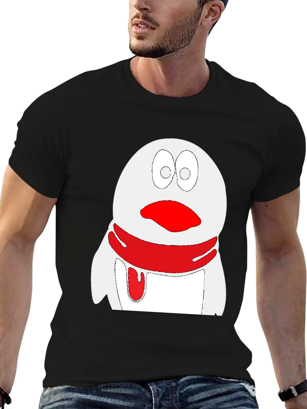 Cartoon Character Graphic T-Shirt