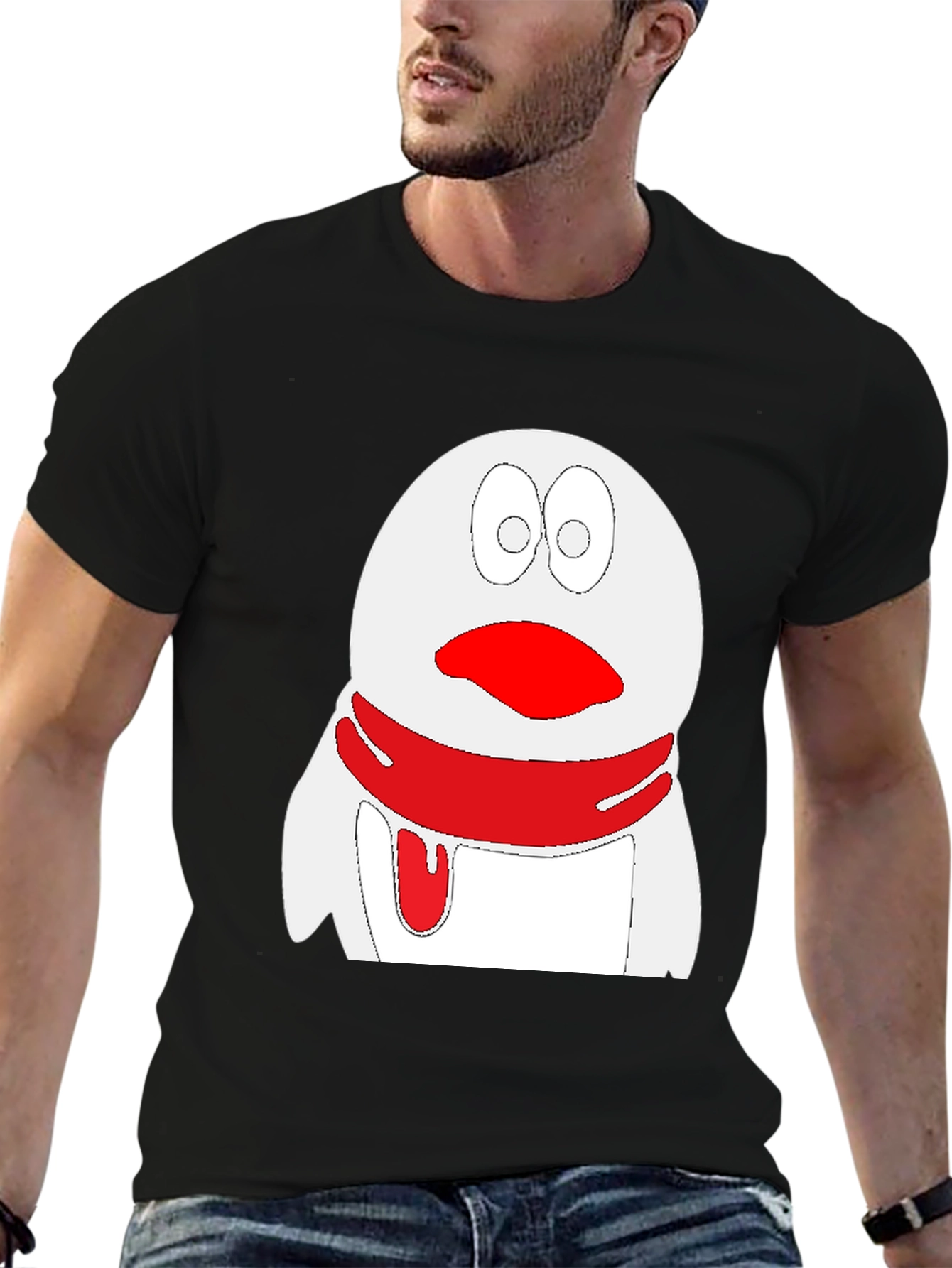 Cartoon Character Graphic T-Shirt