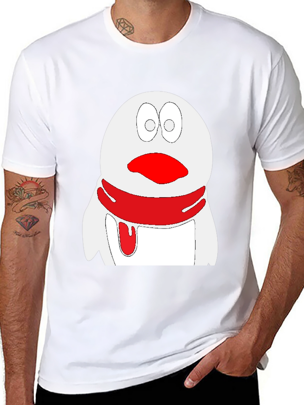 Cartoon Character Graphic T-Shirt