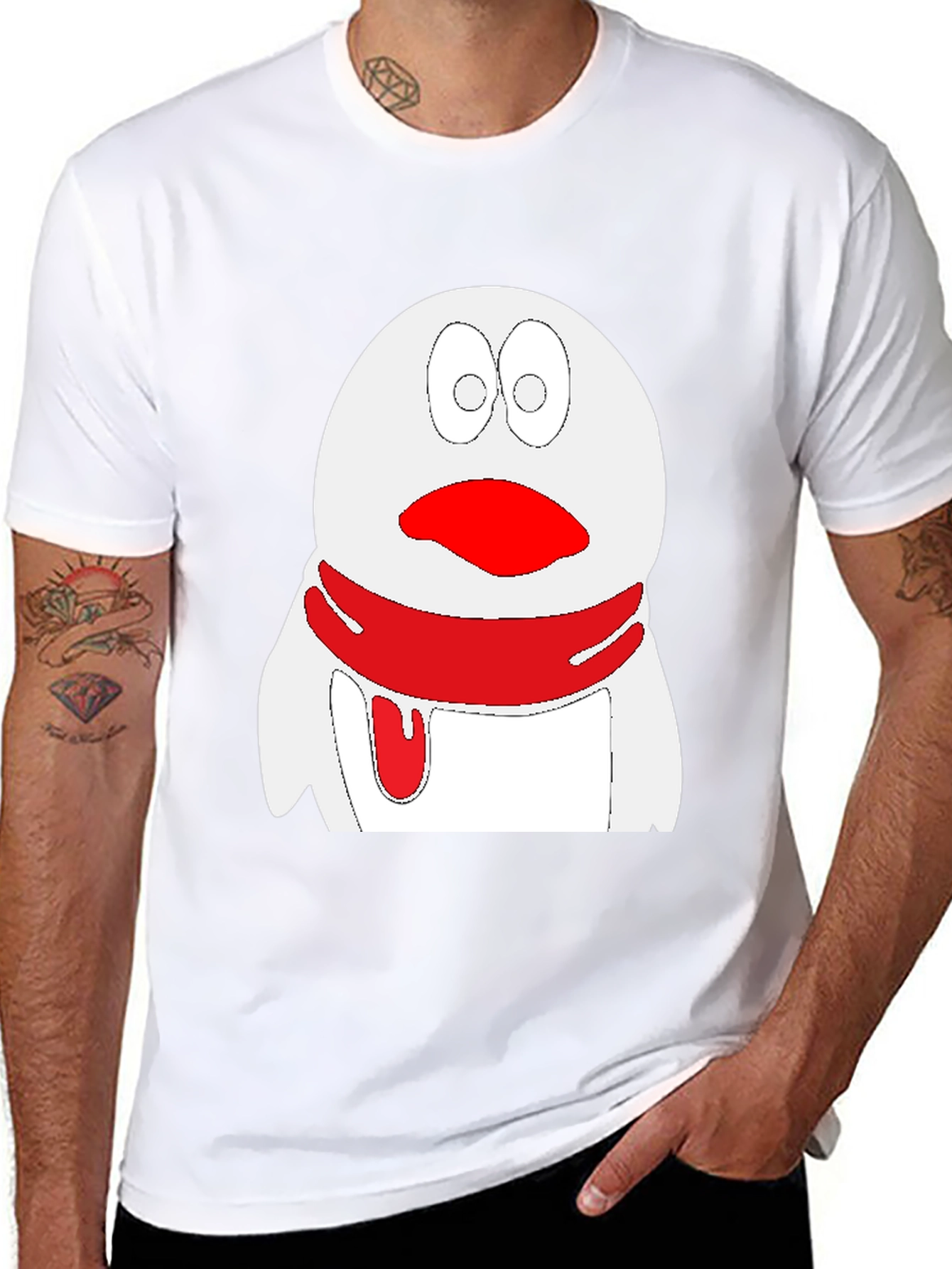 Cartoon Character Graphic T-Shirt
