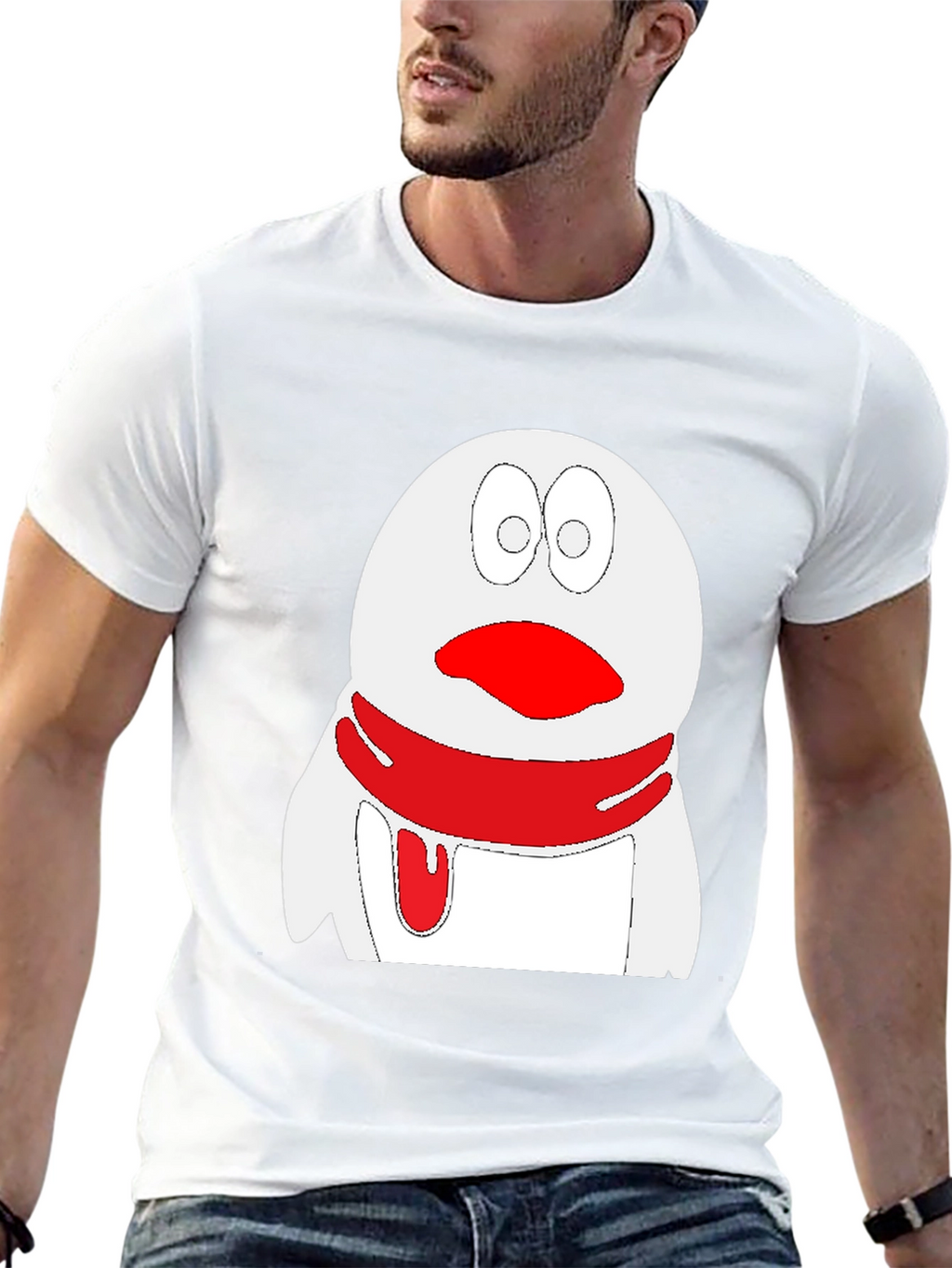 Cartoon Character Graphic T-Shirt