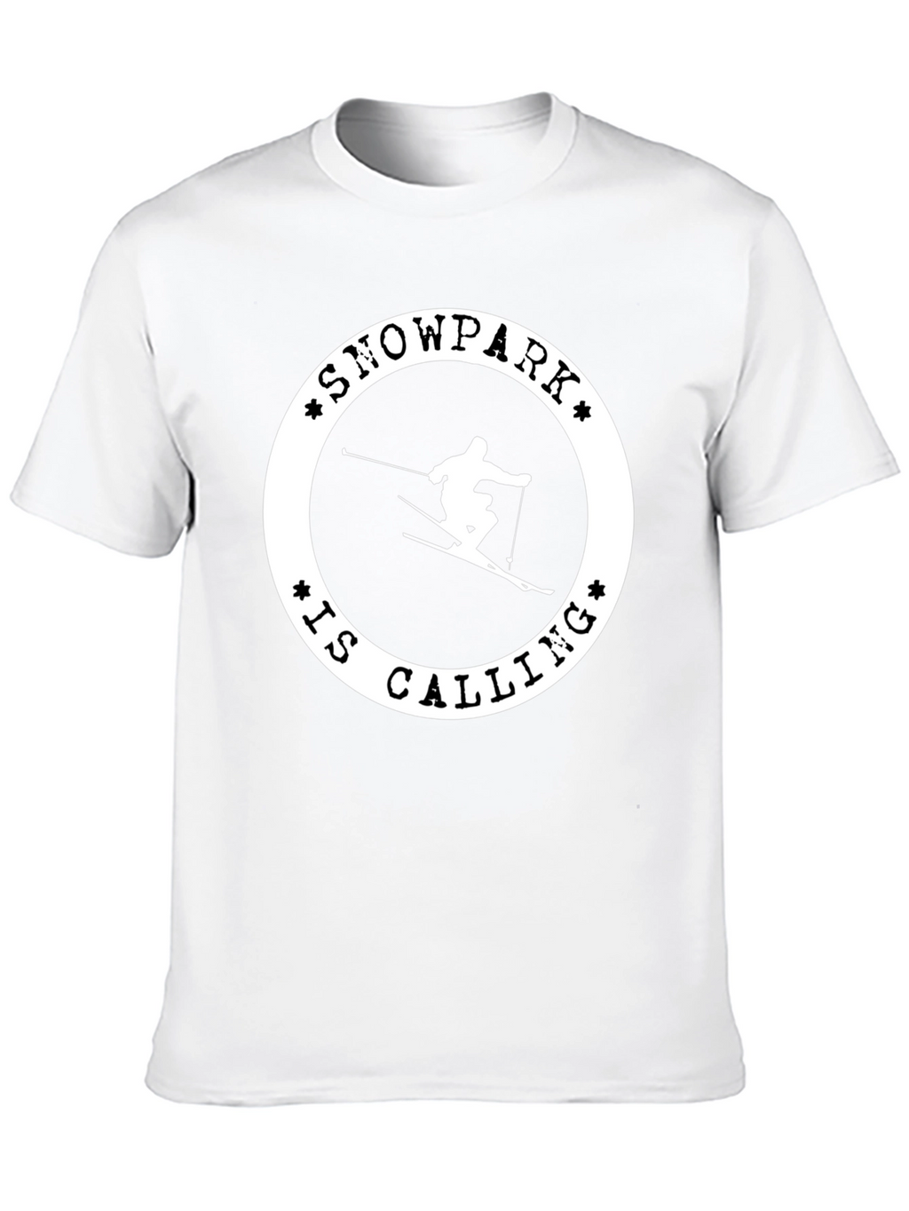 Snowpark is Calling Black T-Shirt
