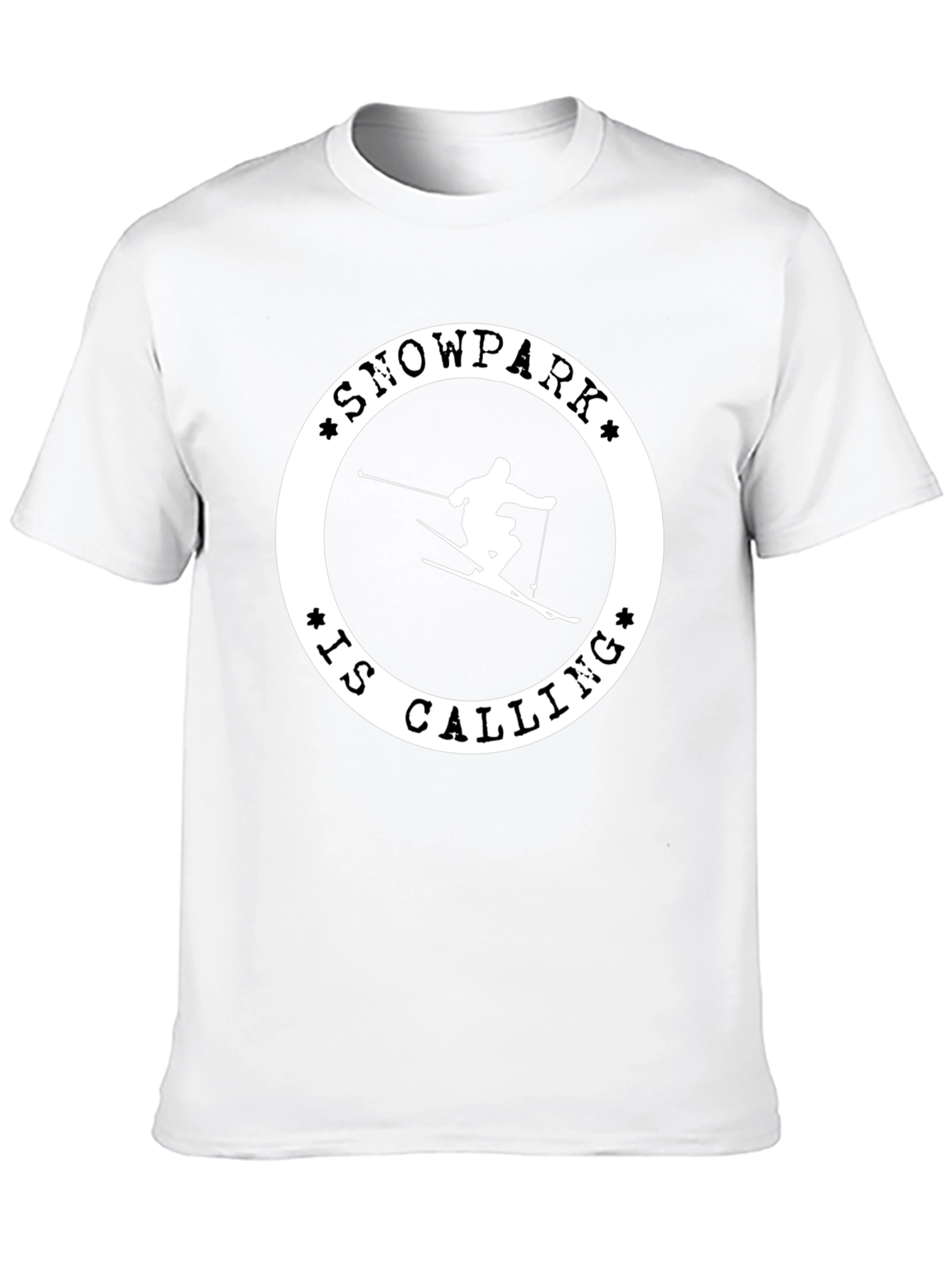 Snowpark is Calling Black T-Shirt