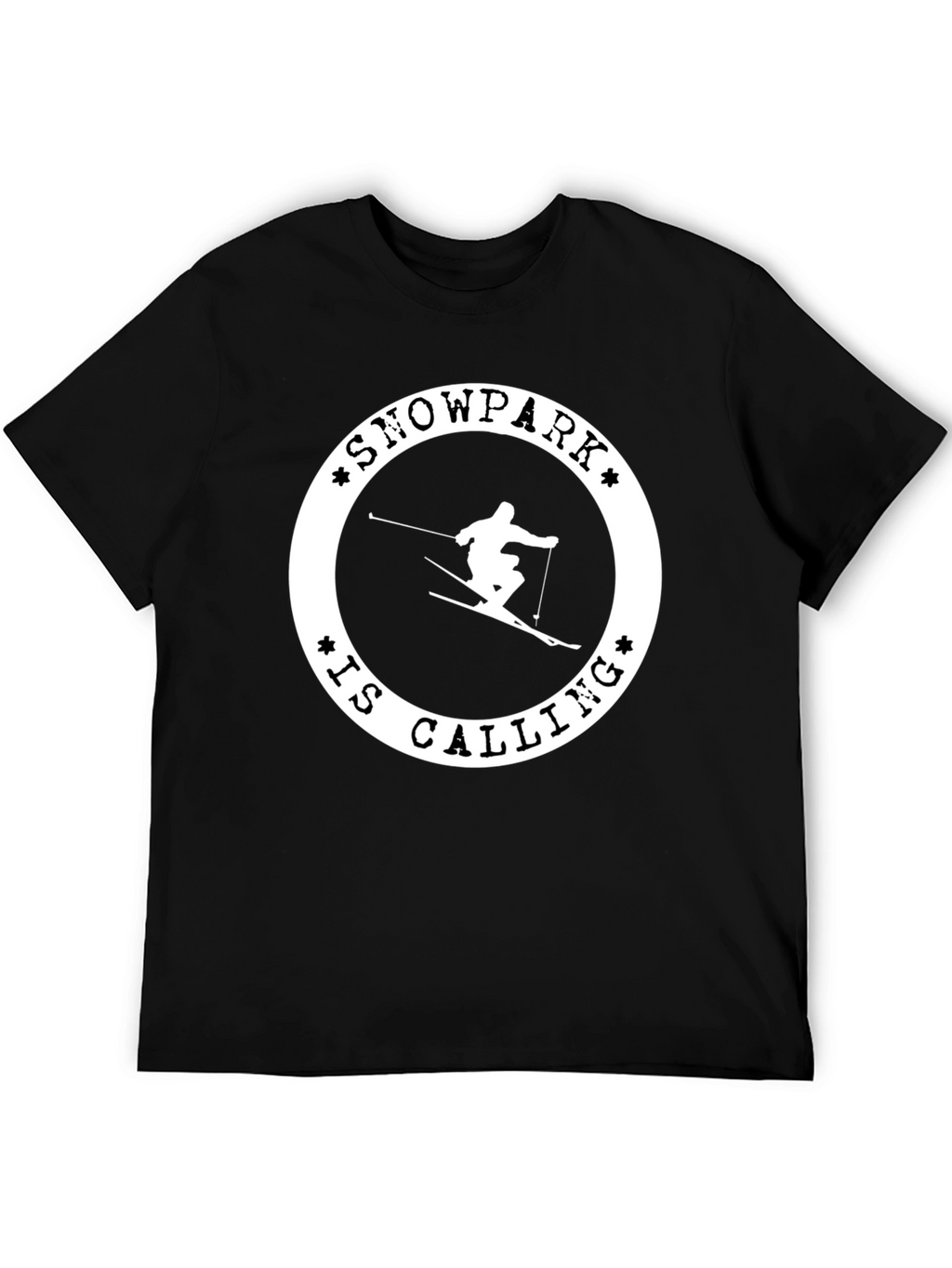 Snowpark is Calling Black T-Shirt