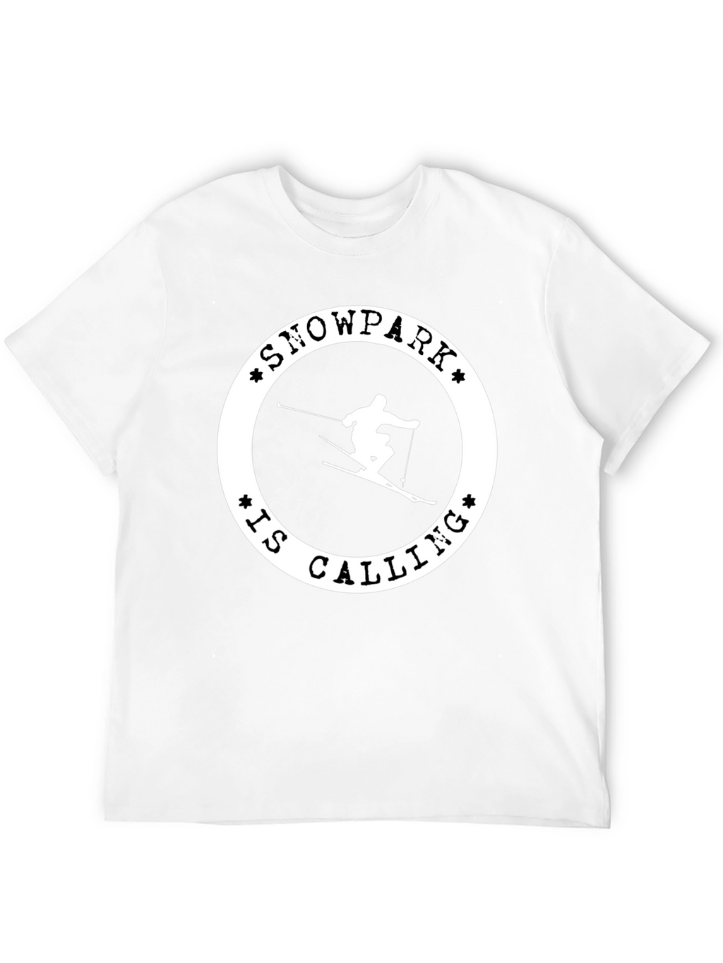 Snowpark is Calling Black T-Shirt