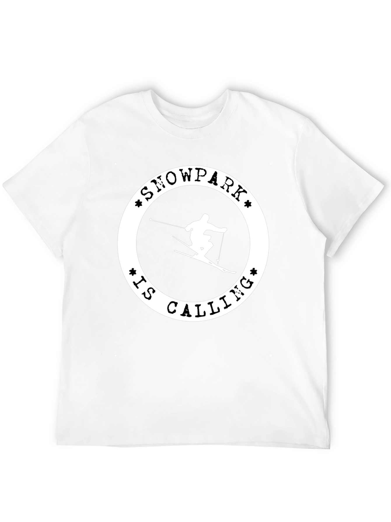Snowpark is Calling Black T-Shirt