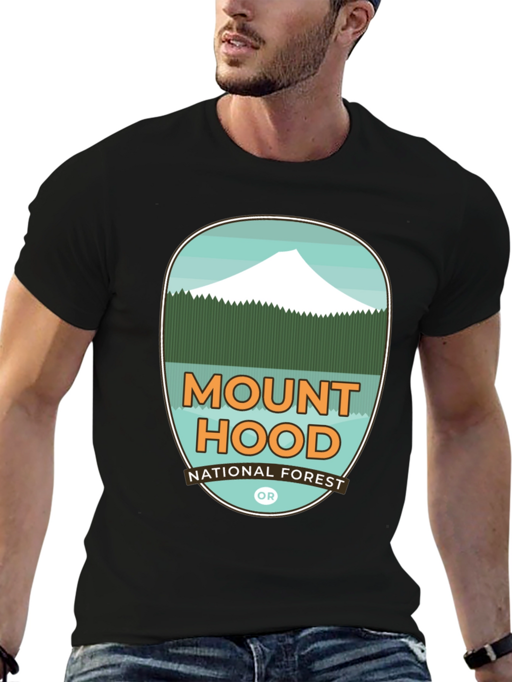 Mount Hood National Forest Graphic Tee