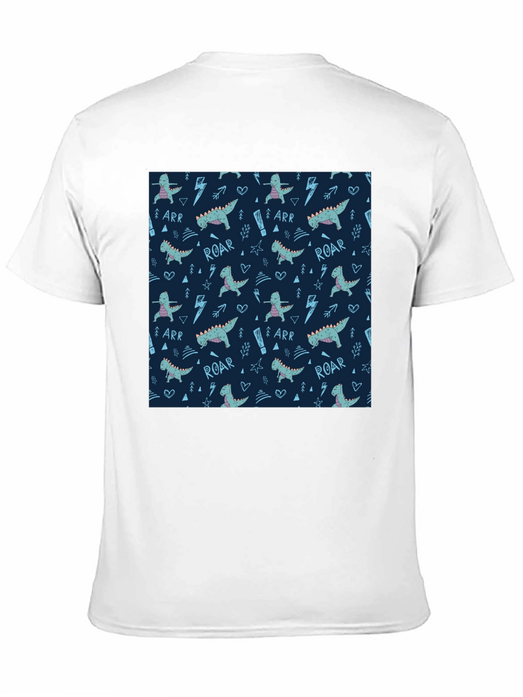 Dinosaur Pattern T-Shirt - Fun & Unique Design