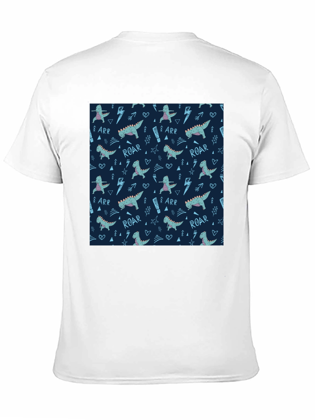 Dinosaur Pattern T-Shirt - Fun & Unique Design
