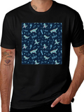 Dinosaur Pattern T-Shirt - Fun & Unique Design