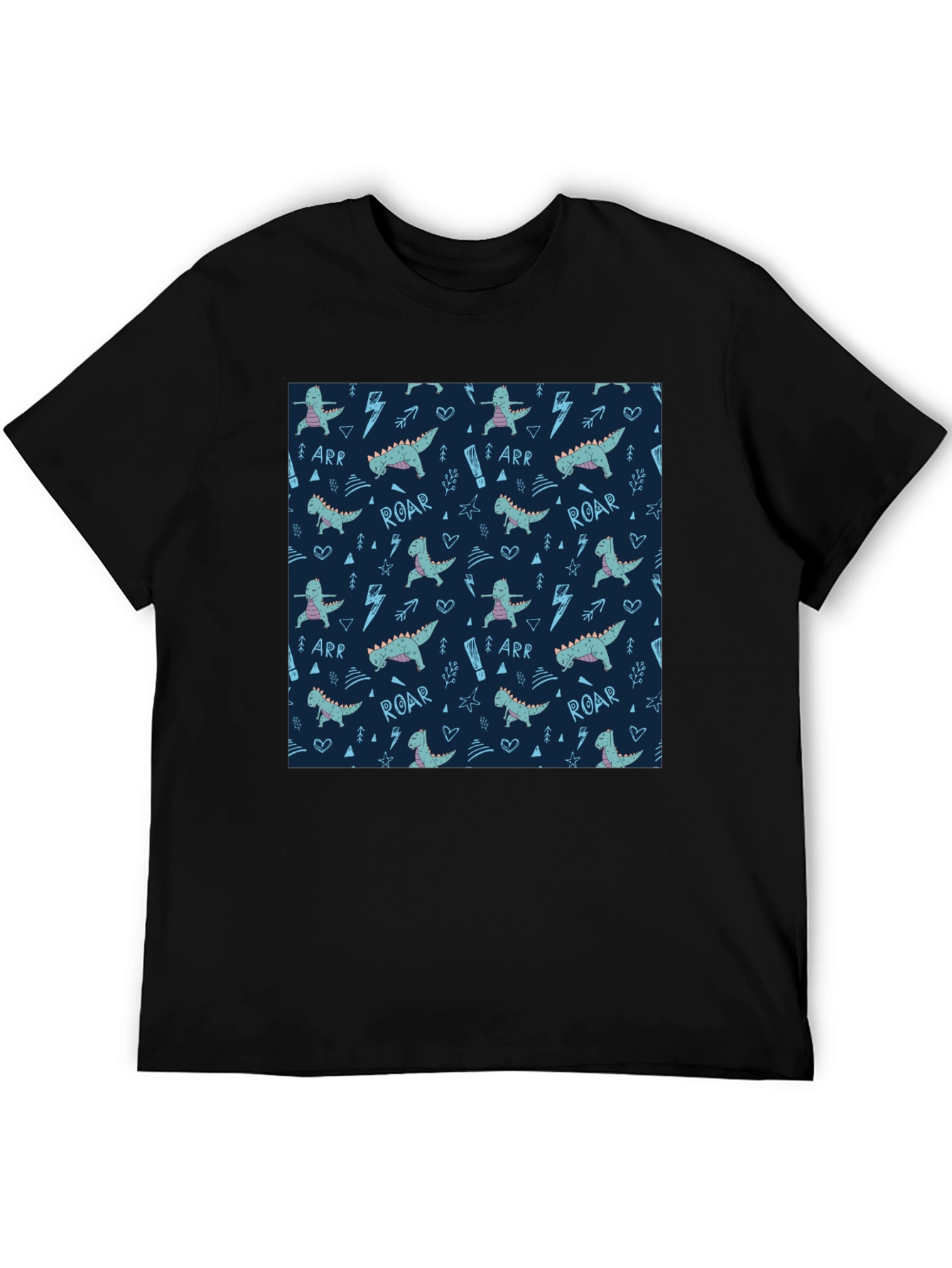 Dinosaur Pattern T-Shirt - Fun & Unique Design