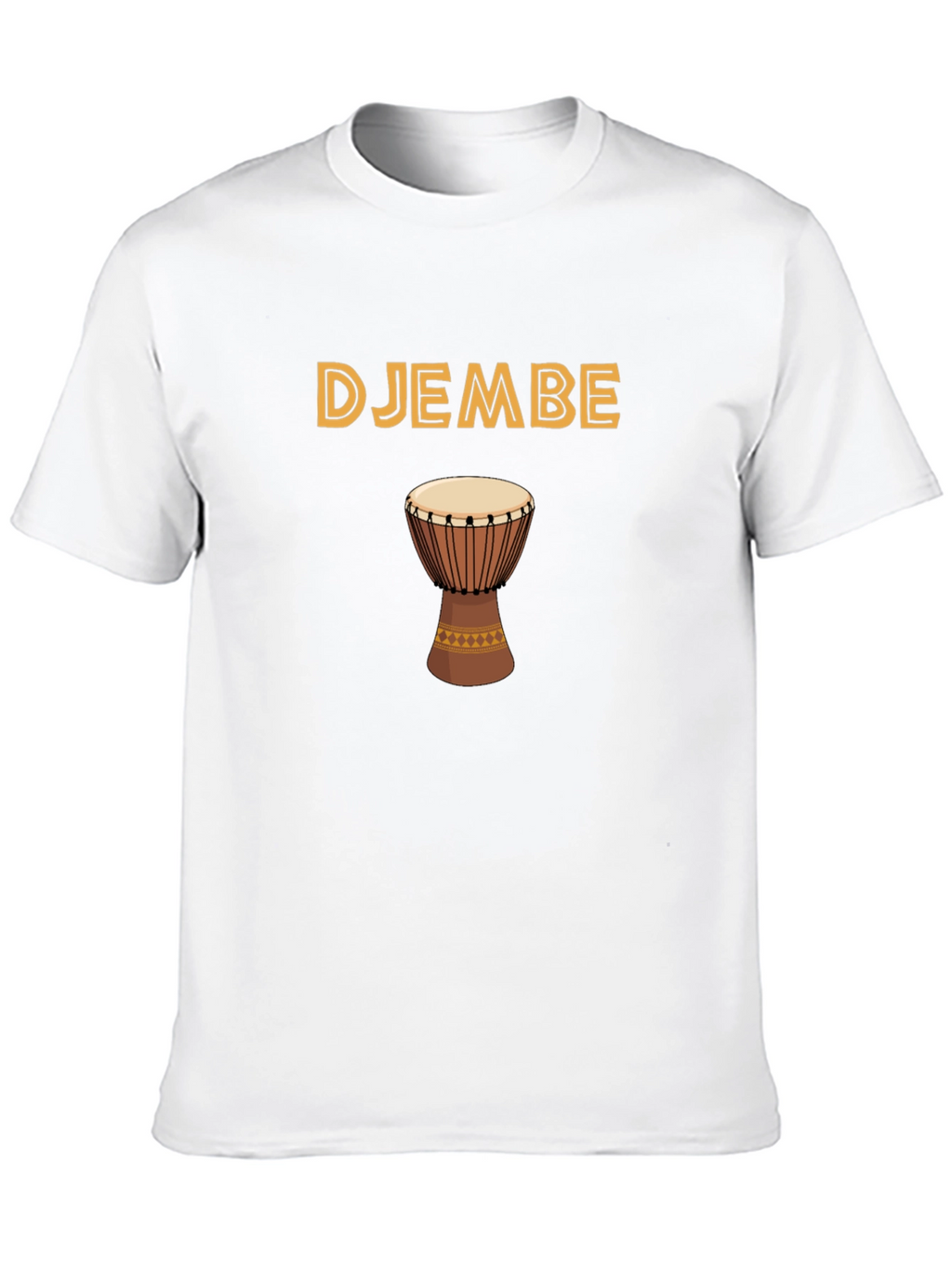 Djembe Drum Graphic Tee - Music Lover T-Shirt