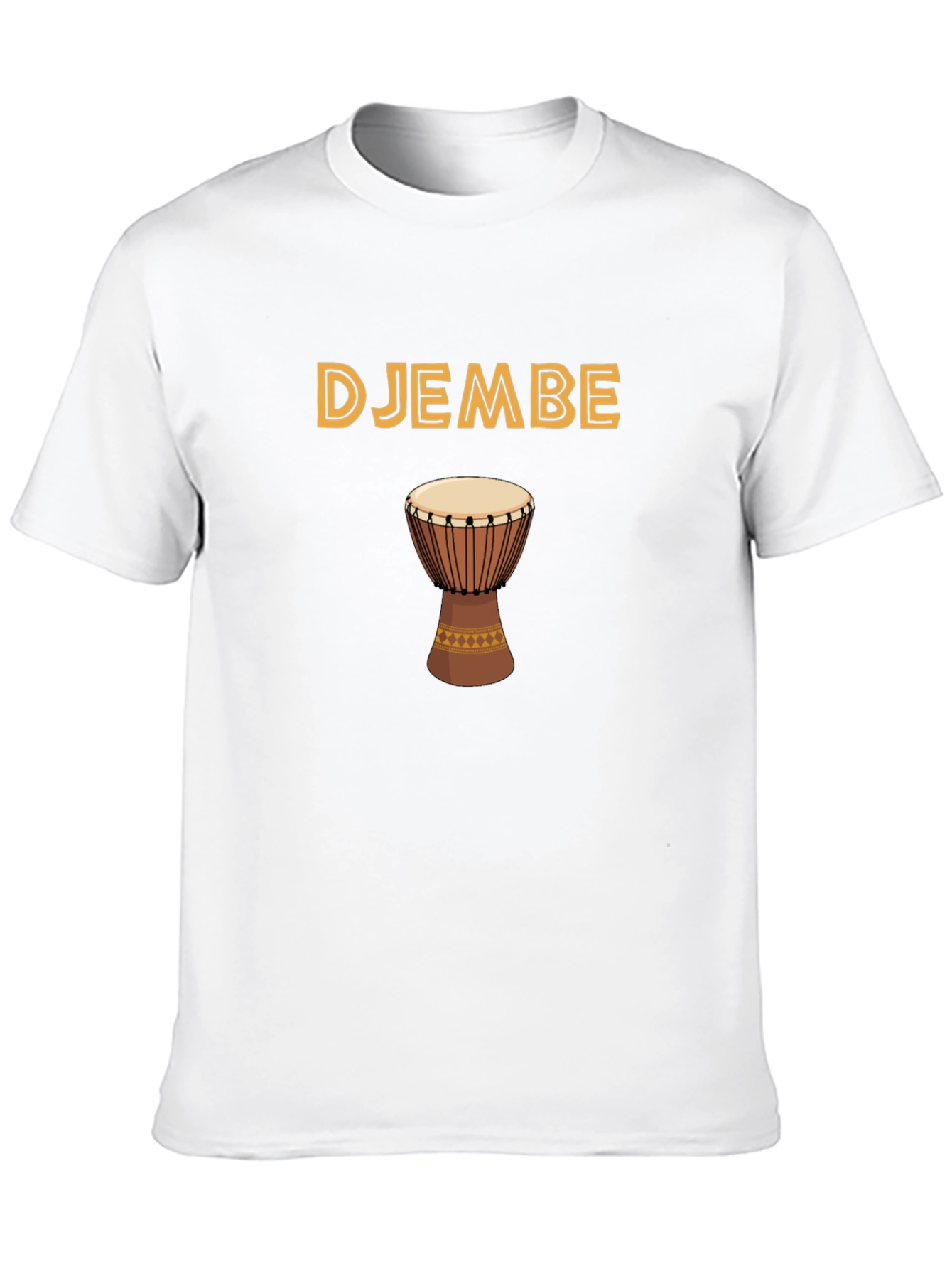 Djembe Drum Graphic Tee - Music Lover T-Shirt
