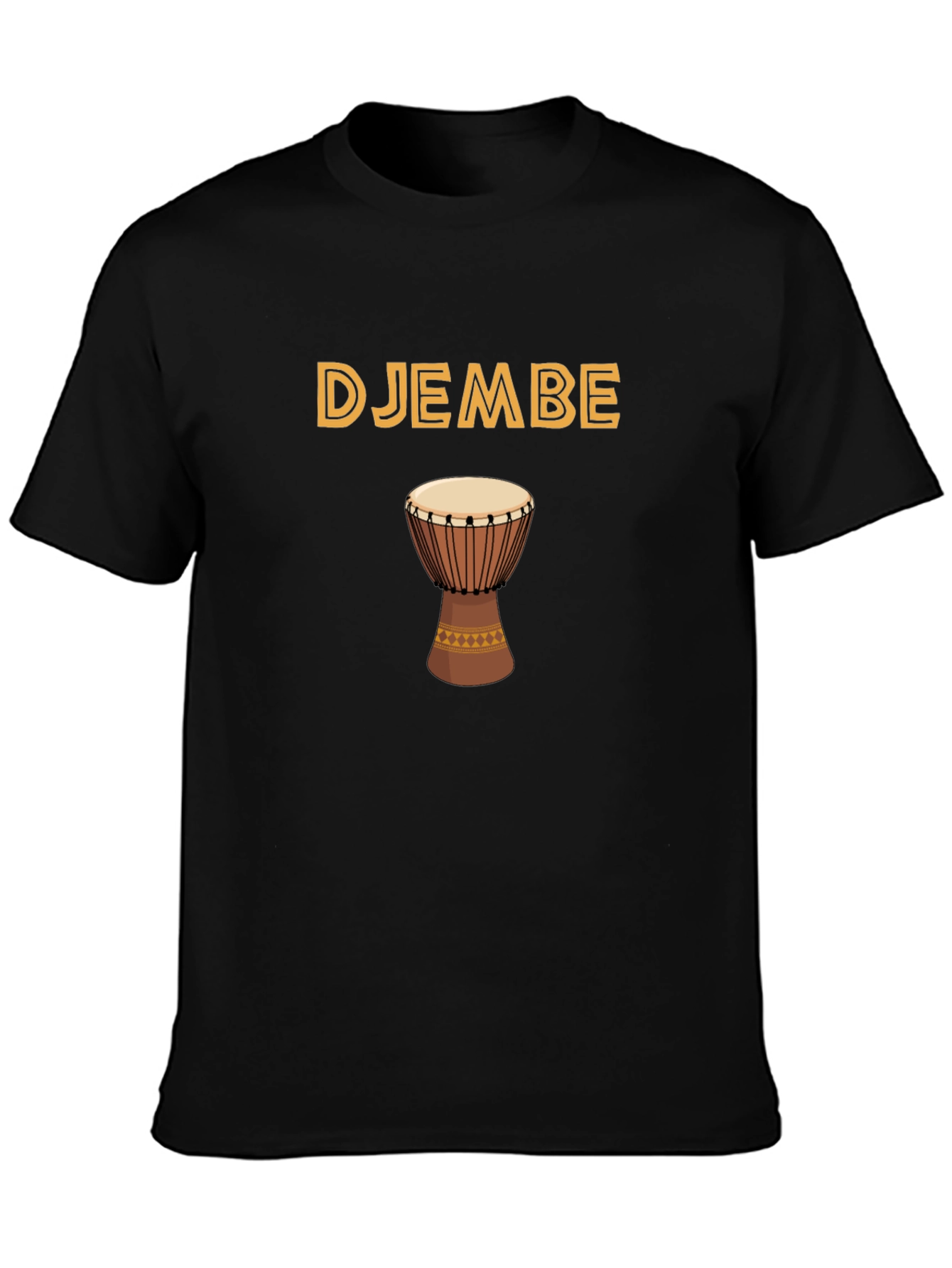 Djembe Drum Graphic Tee - Music Lover T-Shirt