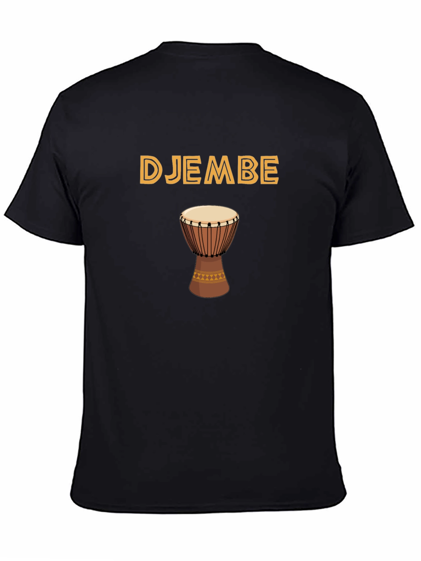 Djembe Drum Graphic Tee - Music Lover T-Shirt