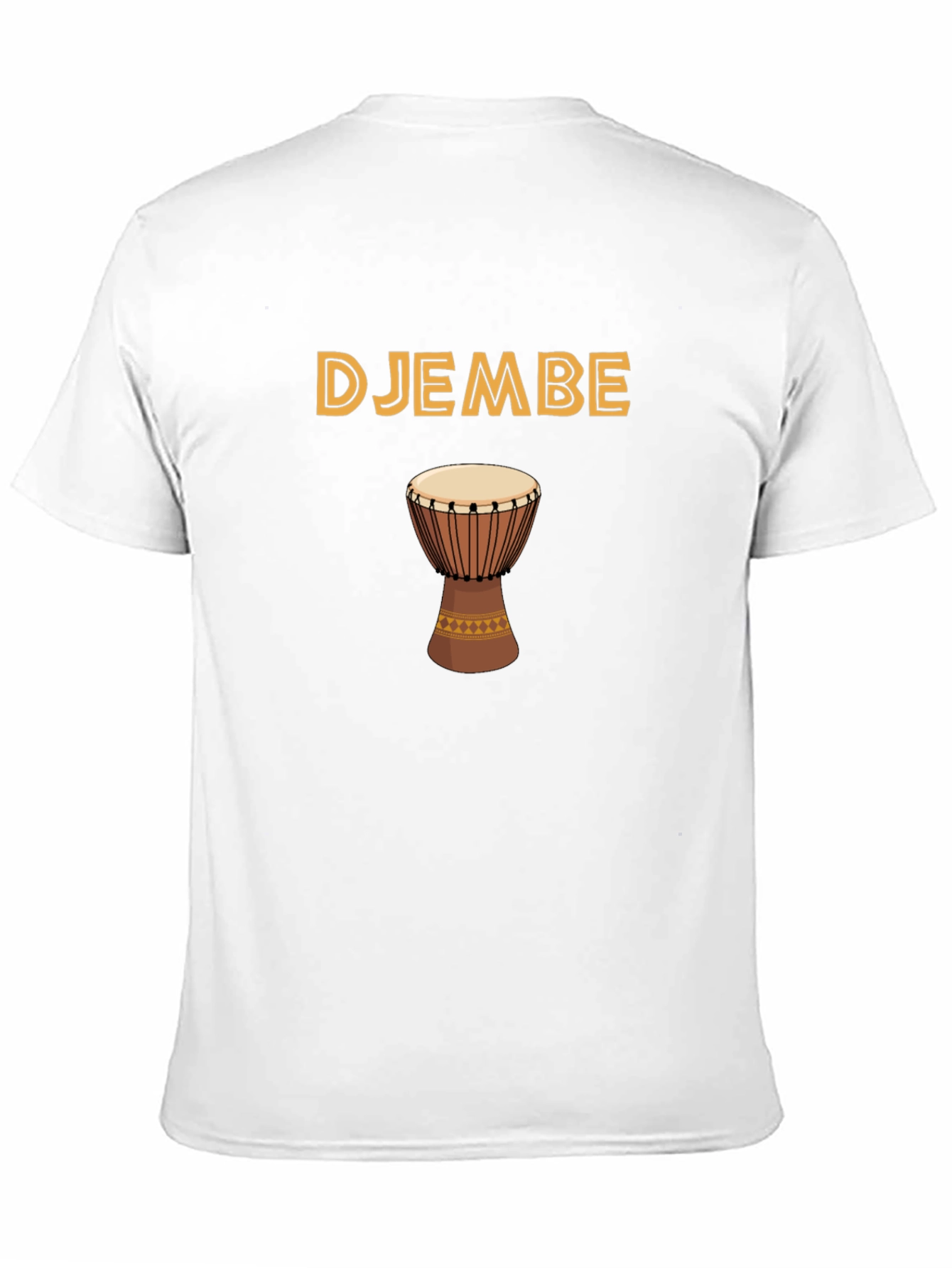 Djembe Drum Graphic Tee - Music Lover T-Shirt