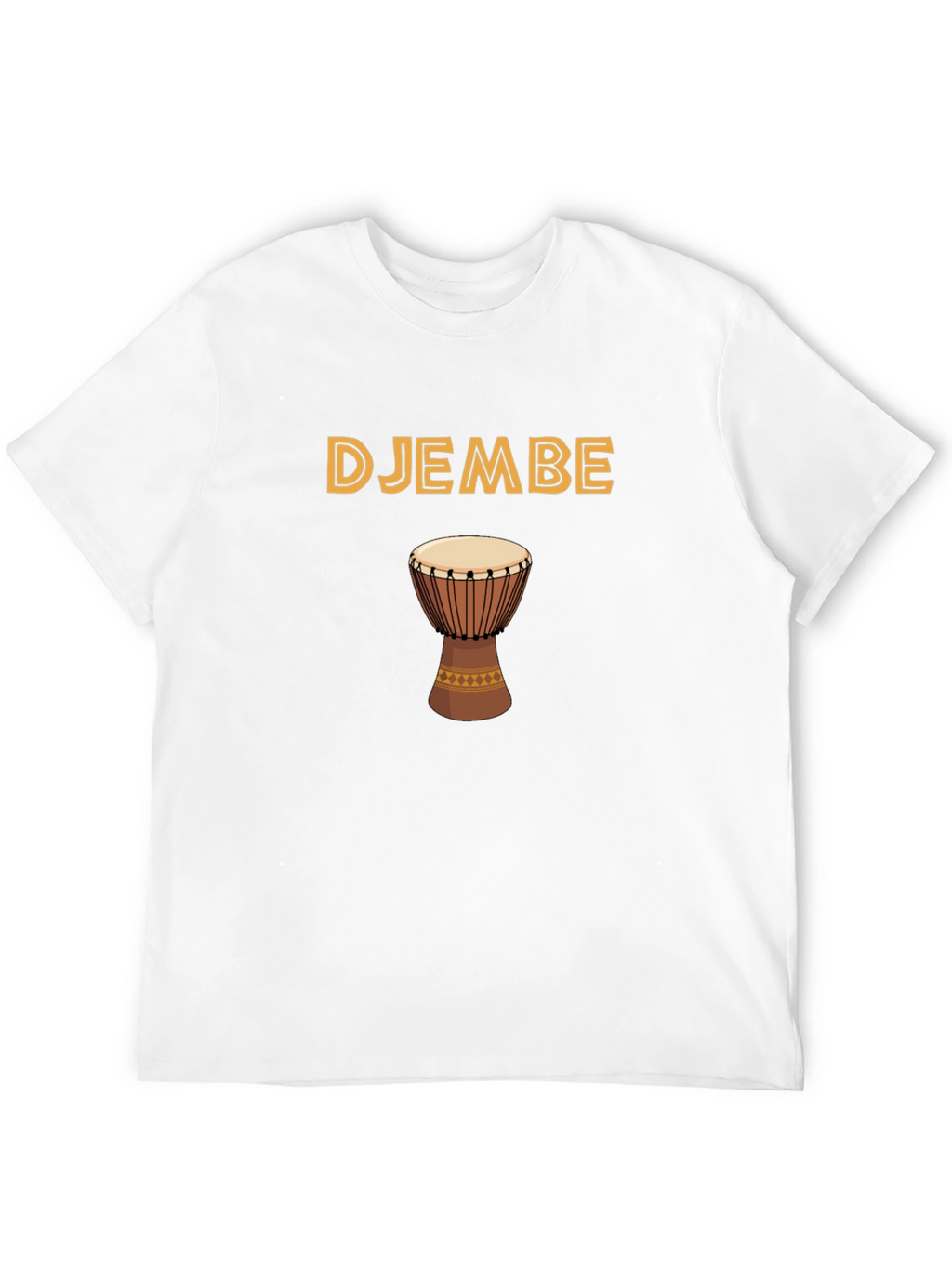 Djembe Drum Graphic Tee - Music Lover T-Shirt