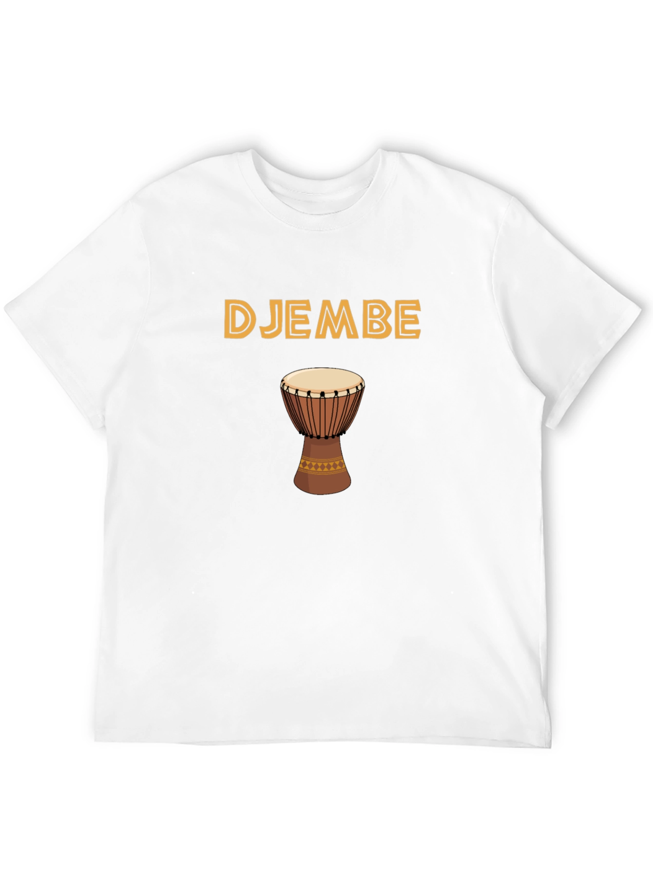 Djembe Drum Graphic Tee - Music Lover T-Shirt