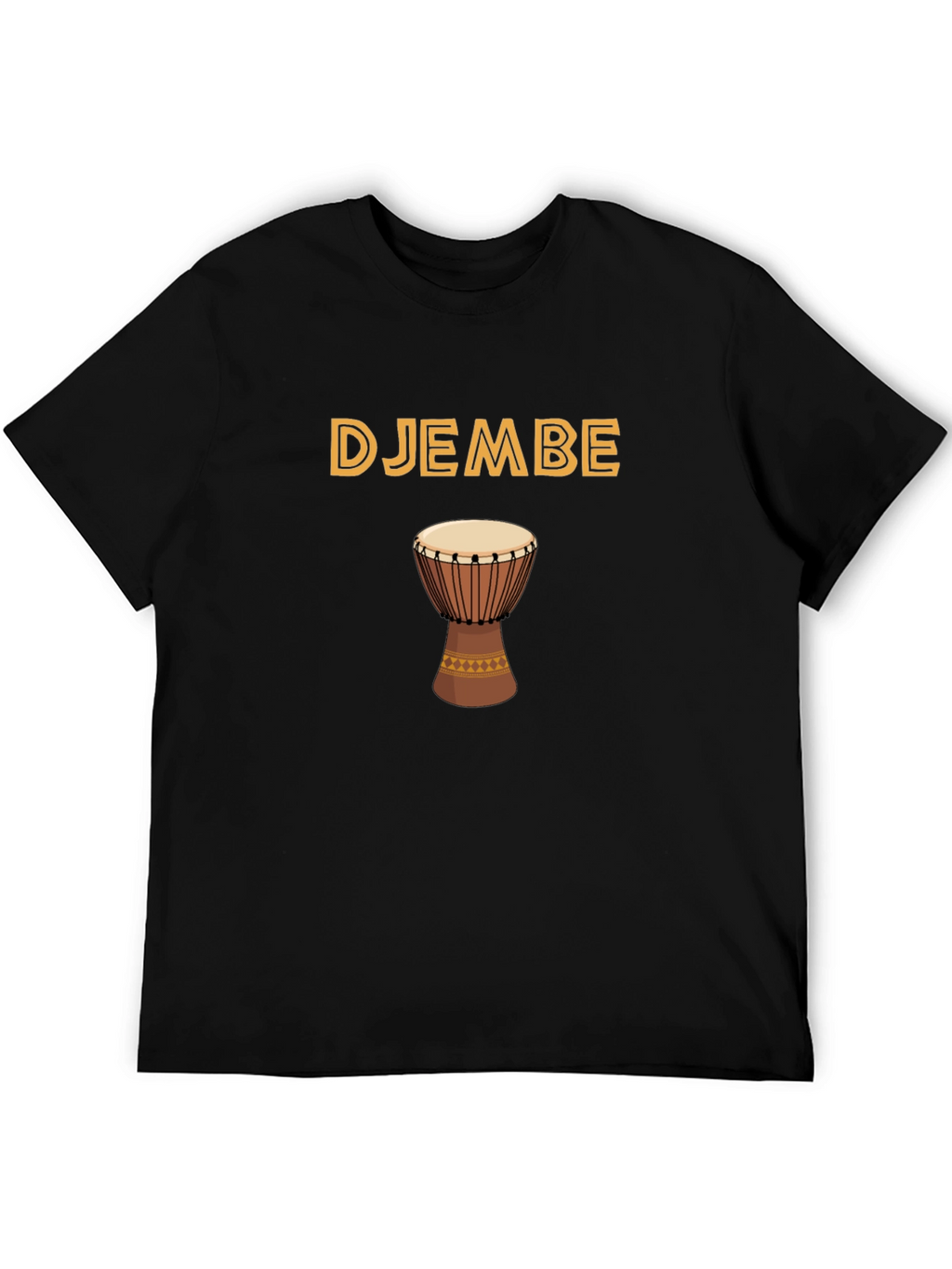 Djembe Drum Graphic Tee - Music Lover T-Shirt