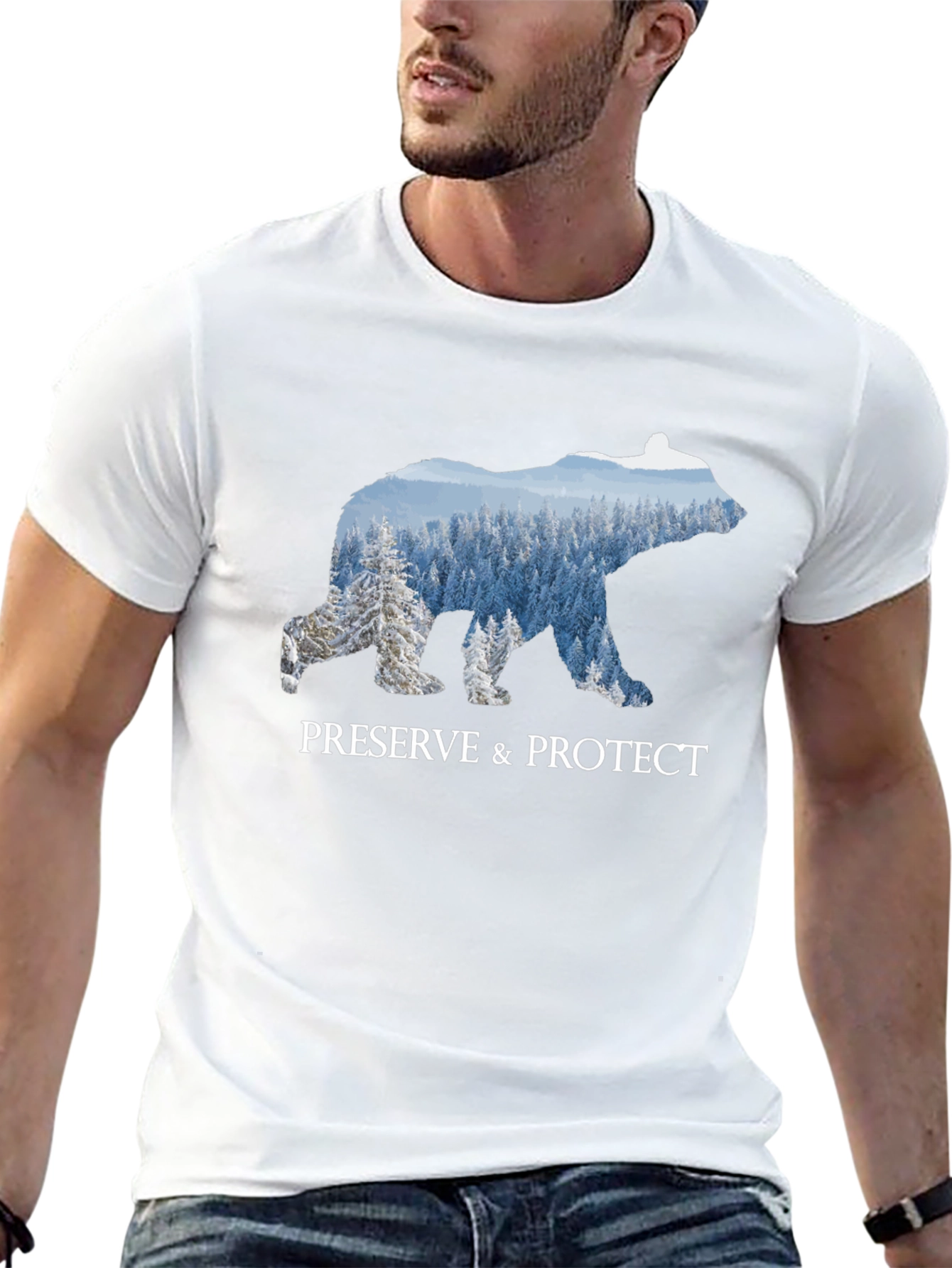 Preserve & Protect Bear Graphic Tee