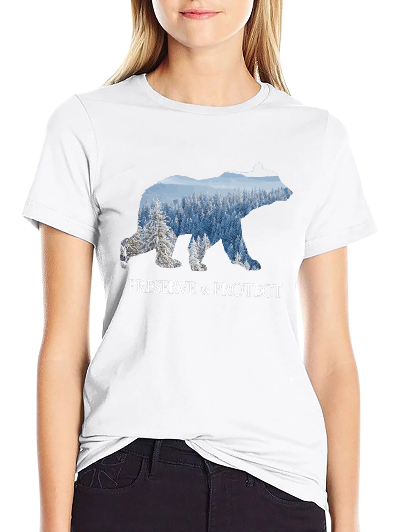 Preserve & Protect Bear Graphic Tee