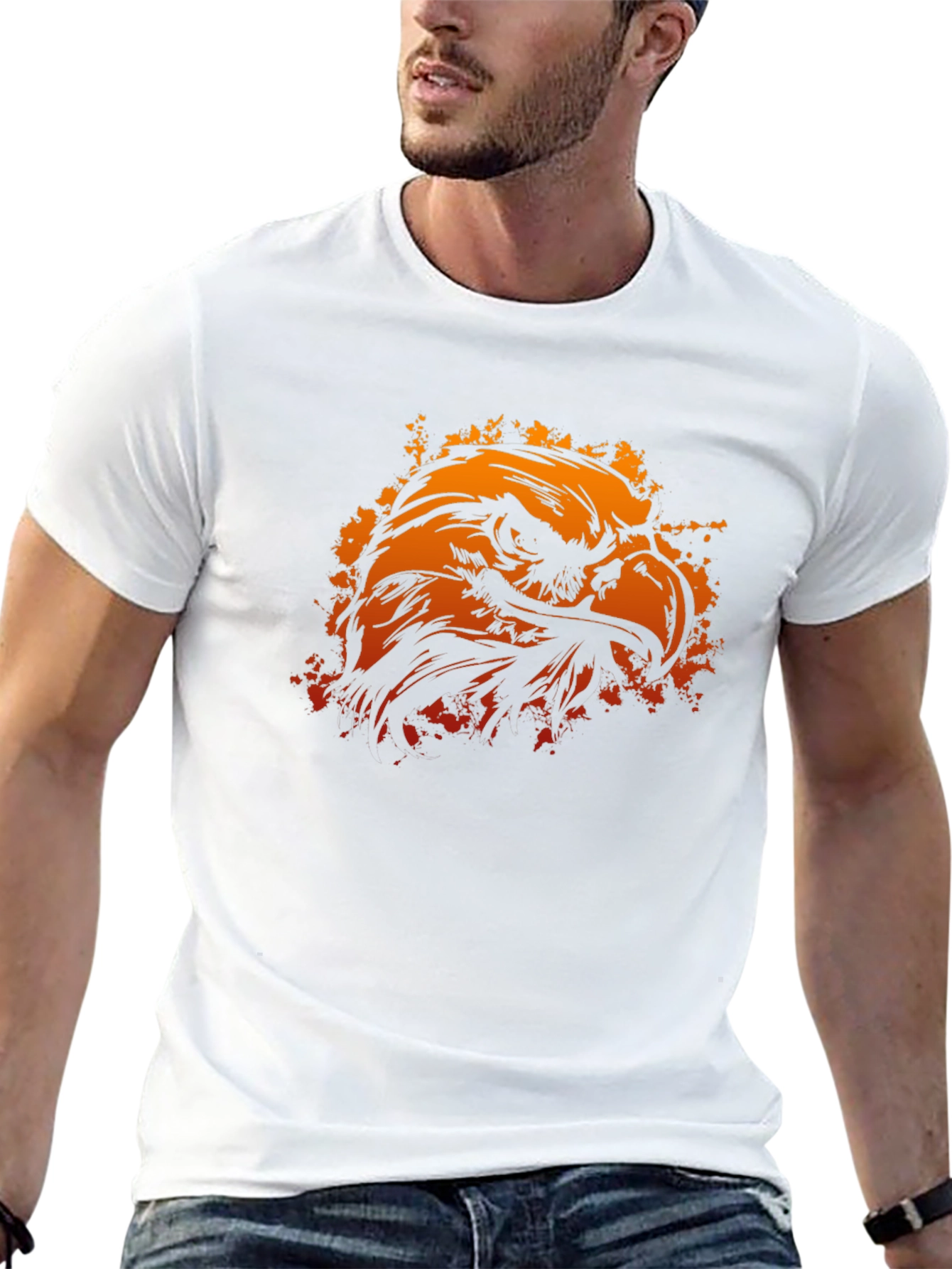 Eagle Graphic Black T-Shirt