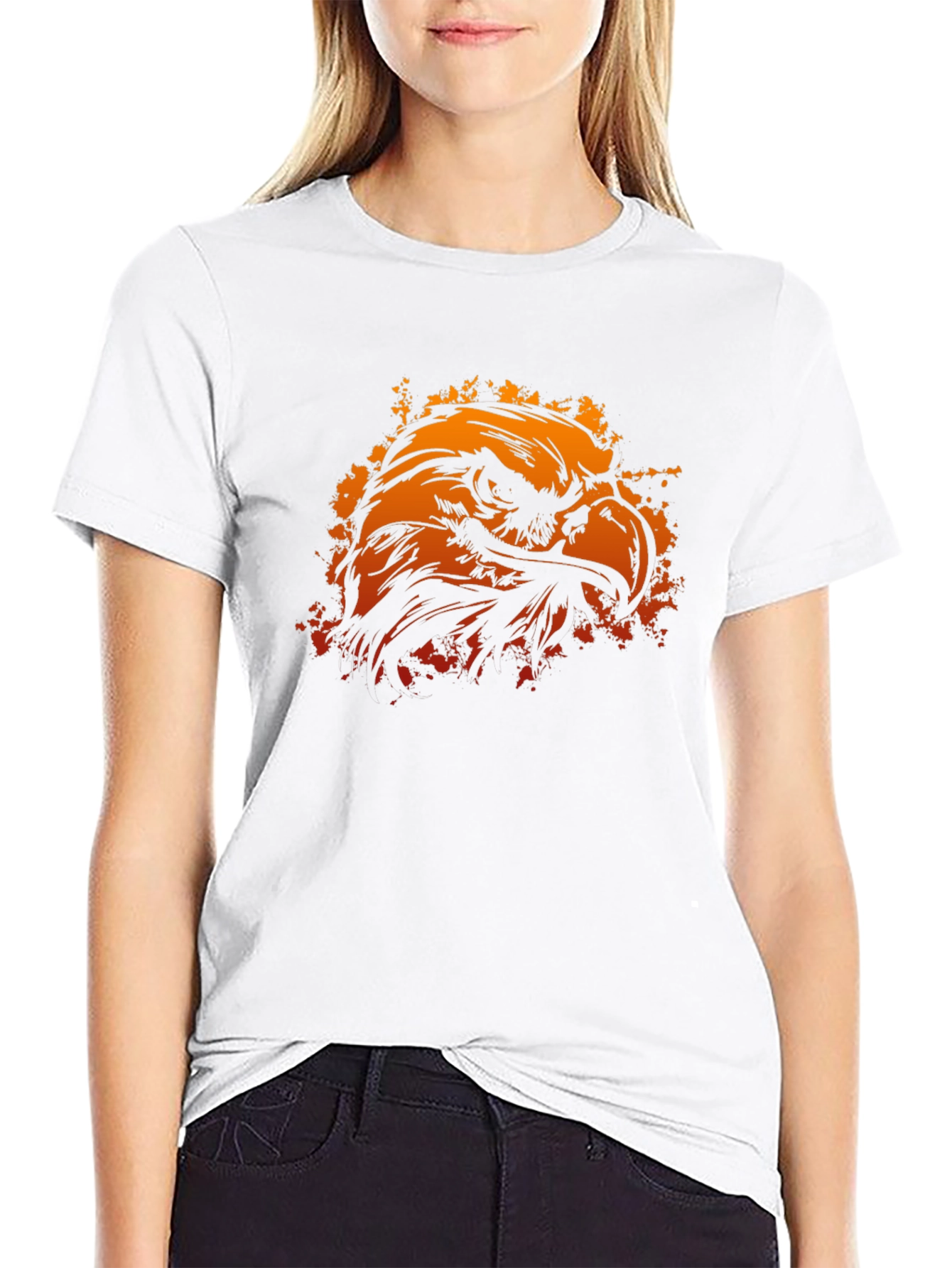 Eagle Graphic Black T-Shirt