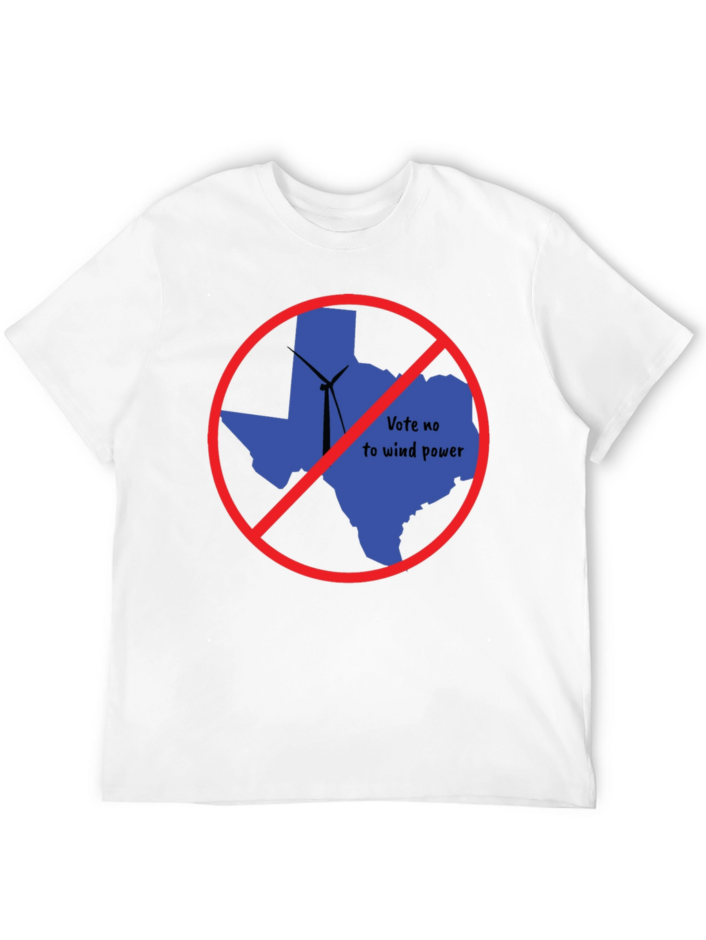 Vote No to Wind Power Texas T-Shirt