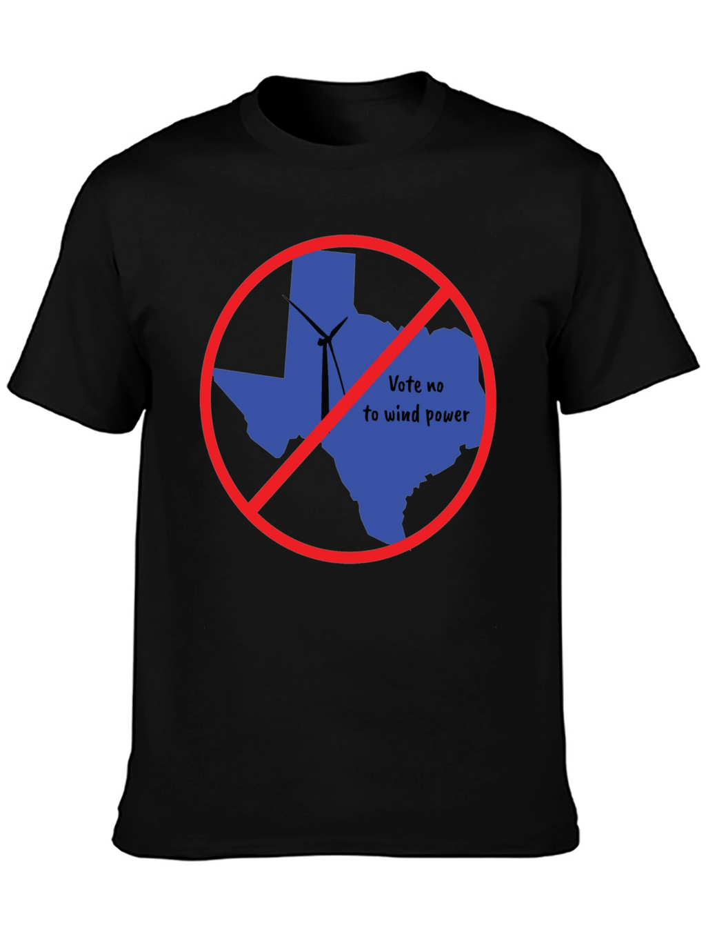 Vote No to Wind Power Texas T-Shirt