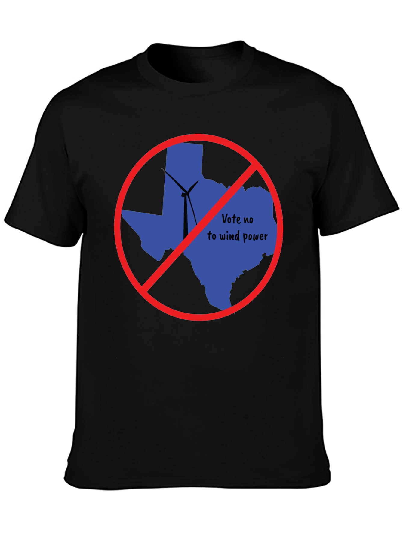 Vote No to Wind Power Texas T-Shirt