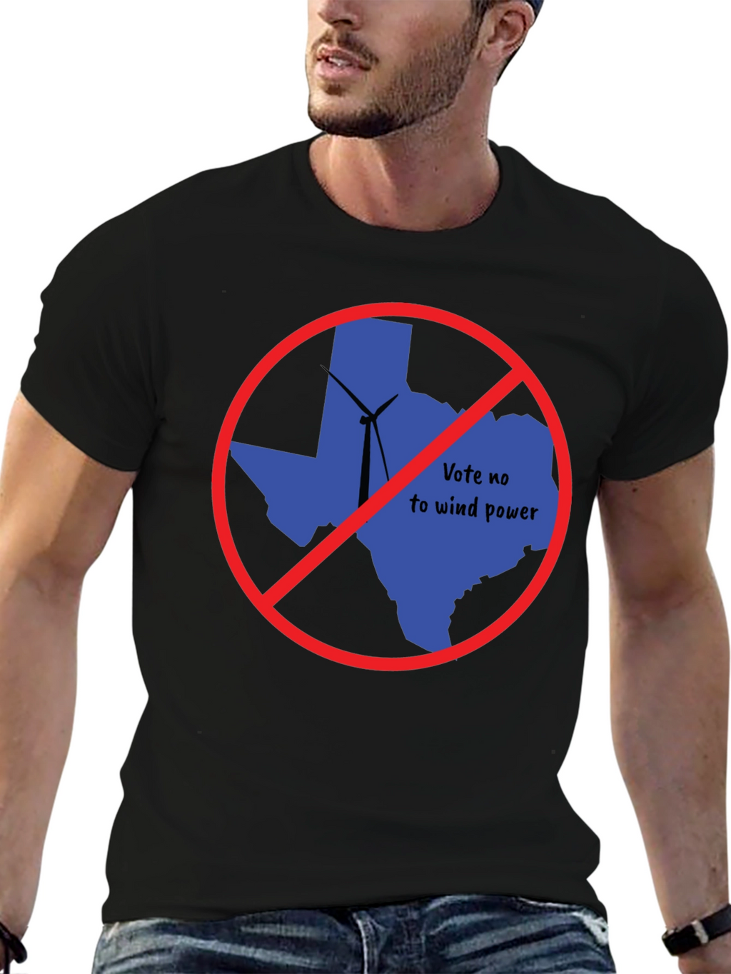 Vote No to Wind Power Texas T-Shirt