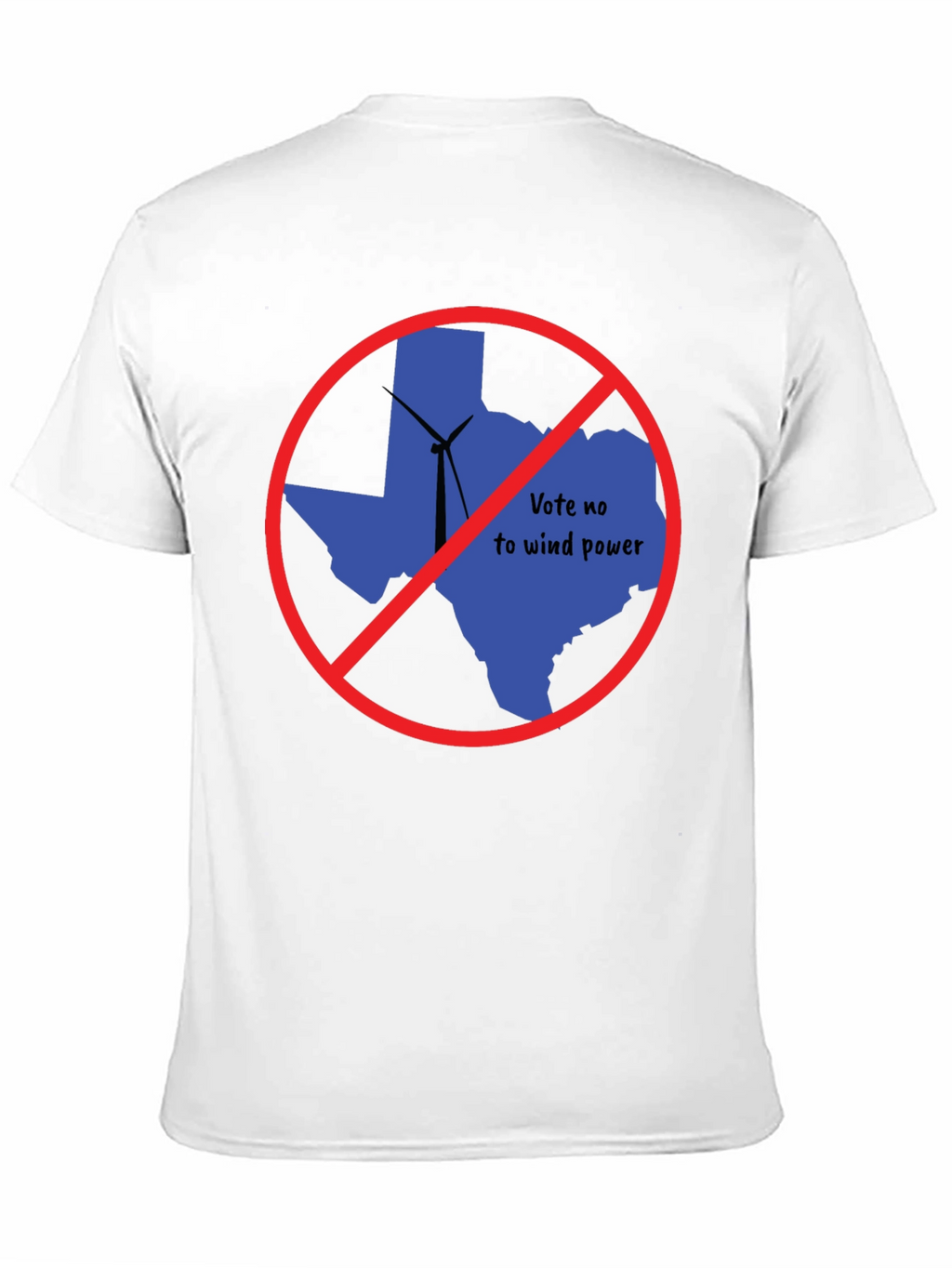 Vote No to Wind Power Texas T-Shirt