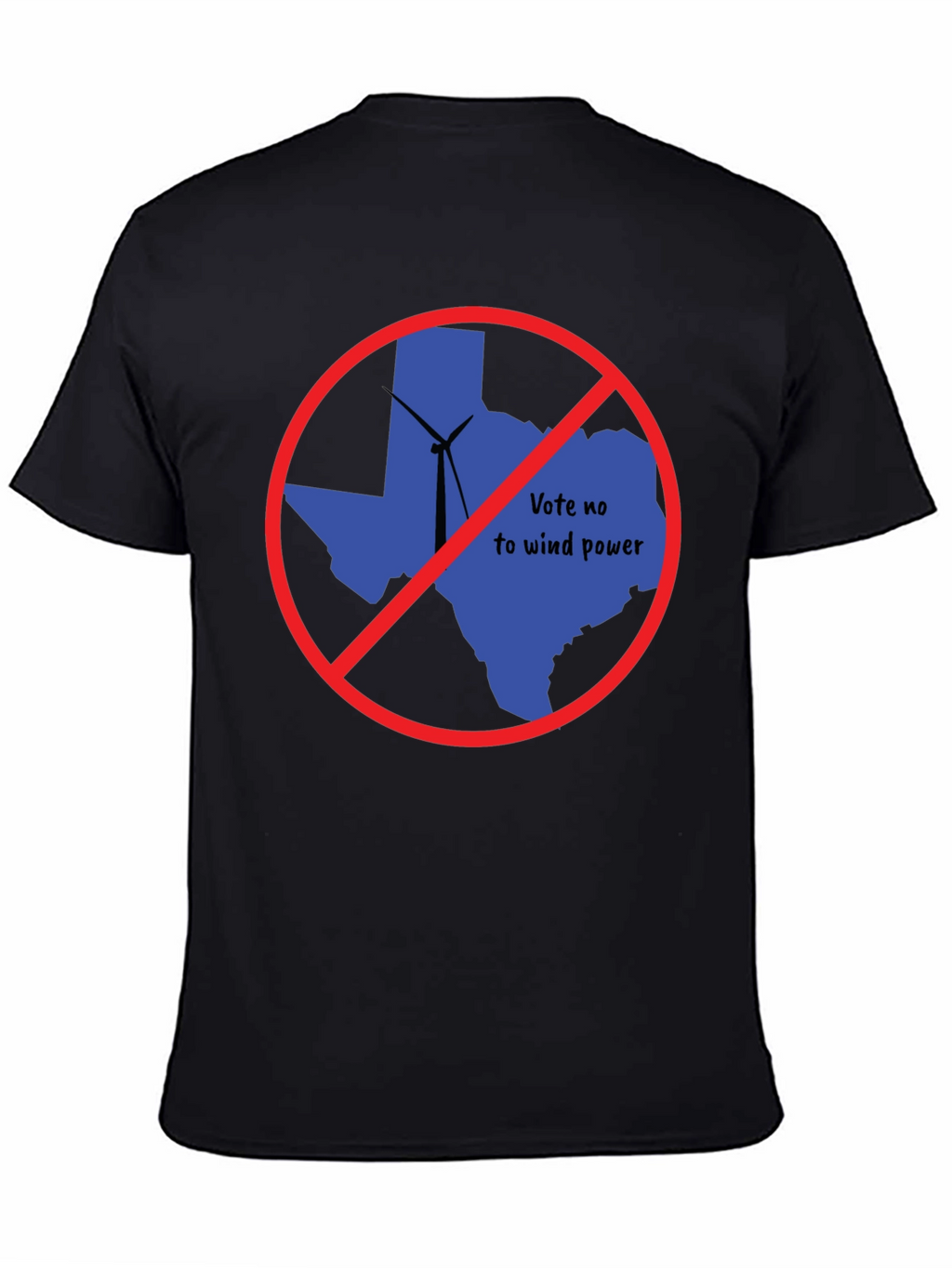 Vote No to Wind Power Texas T-Shirt