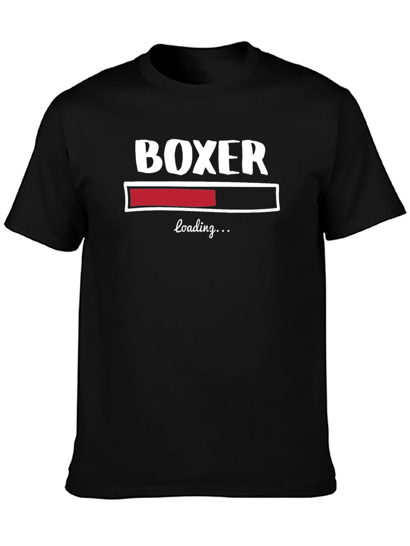 Boxer Loading Funny T-Shirt