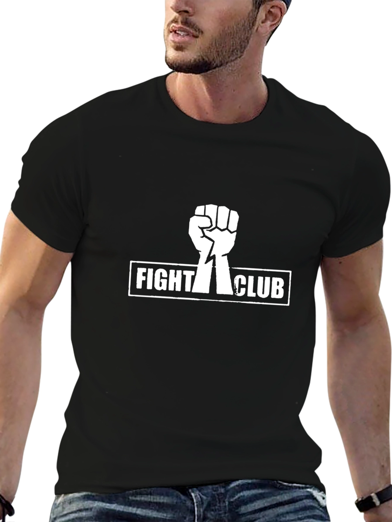 Fight Club Graphic T-Shirt - Black