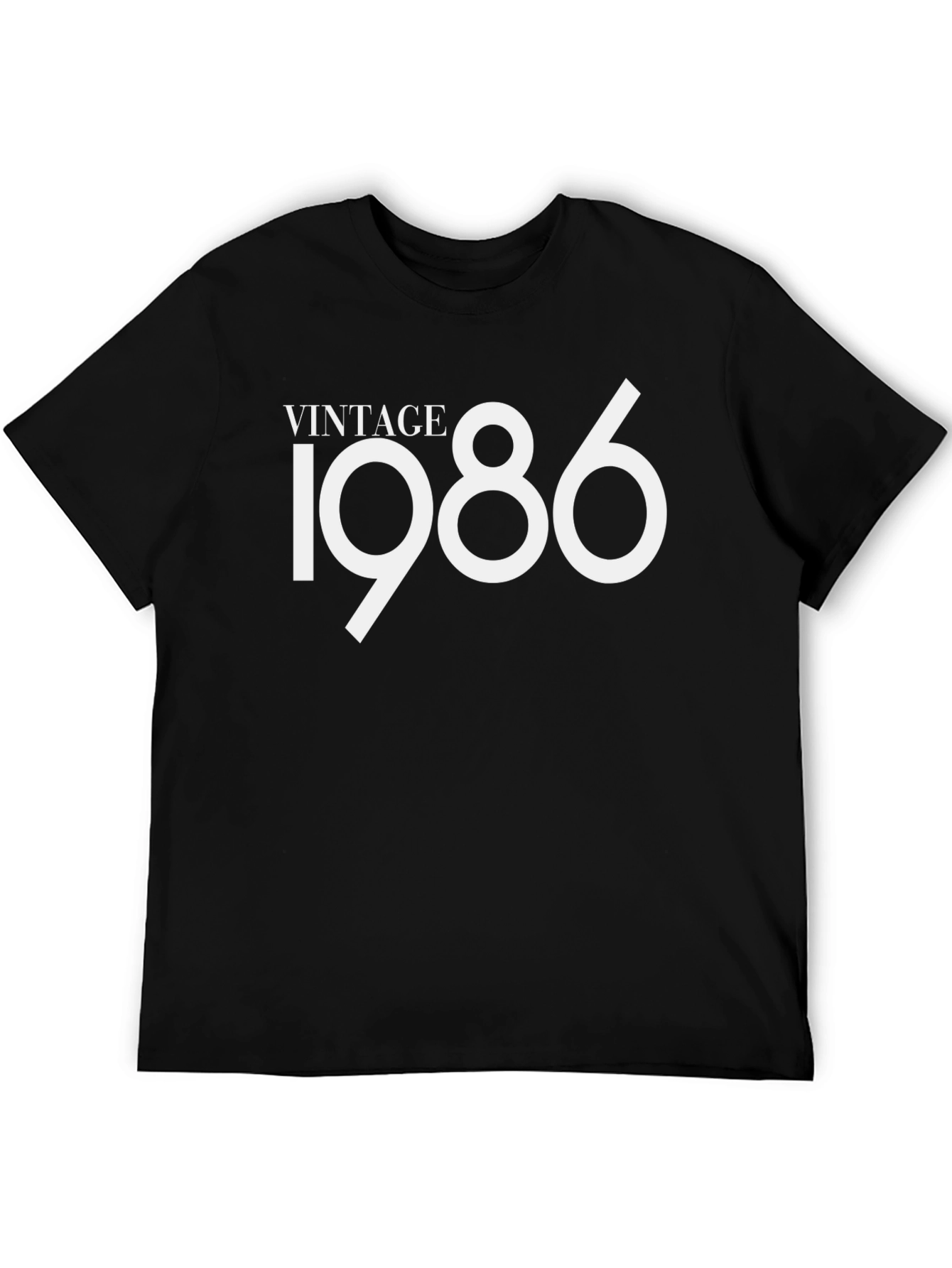 Vintage 1986 Graphic Tee - Classic Birthday Gift