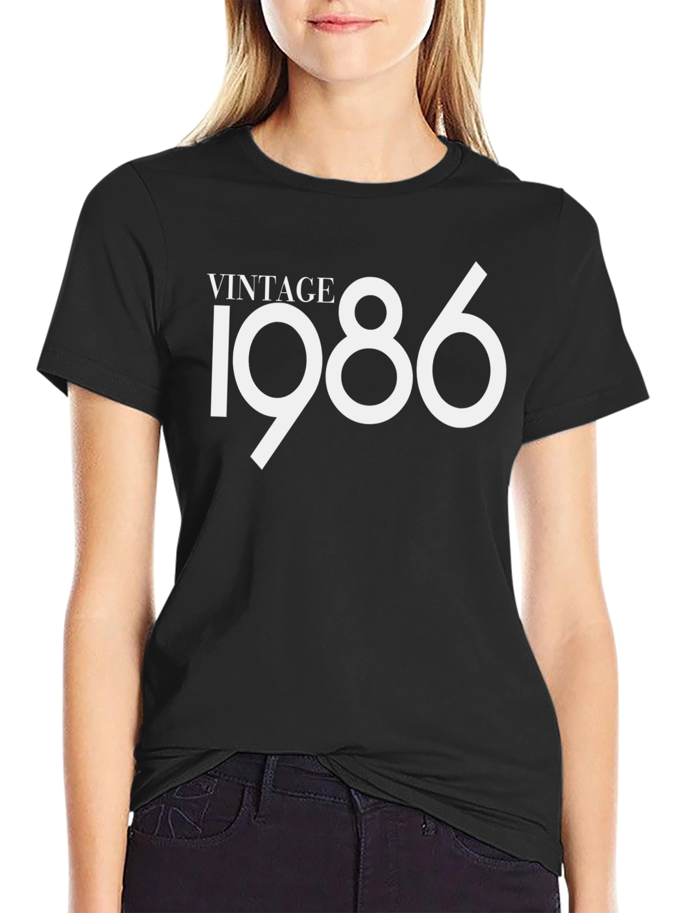 Vintage 1986 Graphic Tee - Classic Birthday Gift