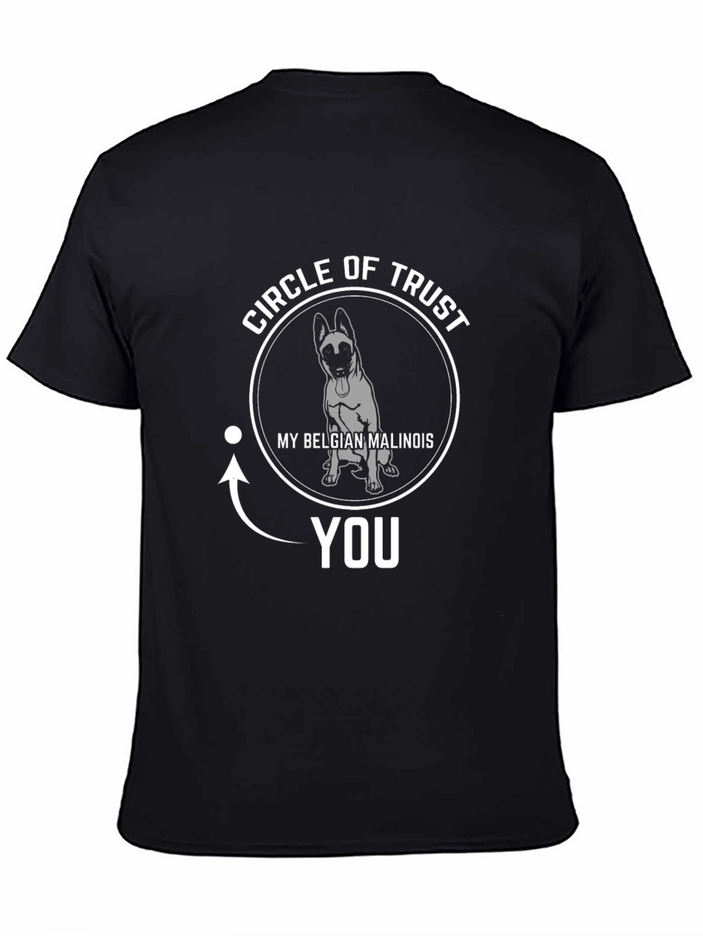 Belgian Malinois Circle of Trust Graphic Tee