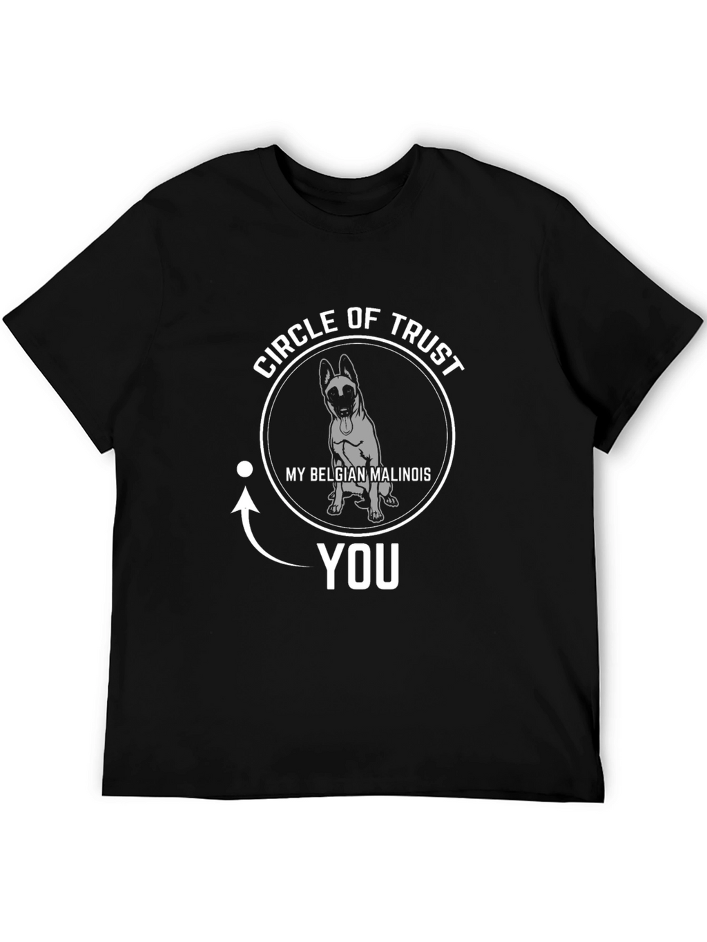 Belgian Malinois Circle of Trust Graphic Tee