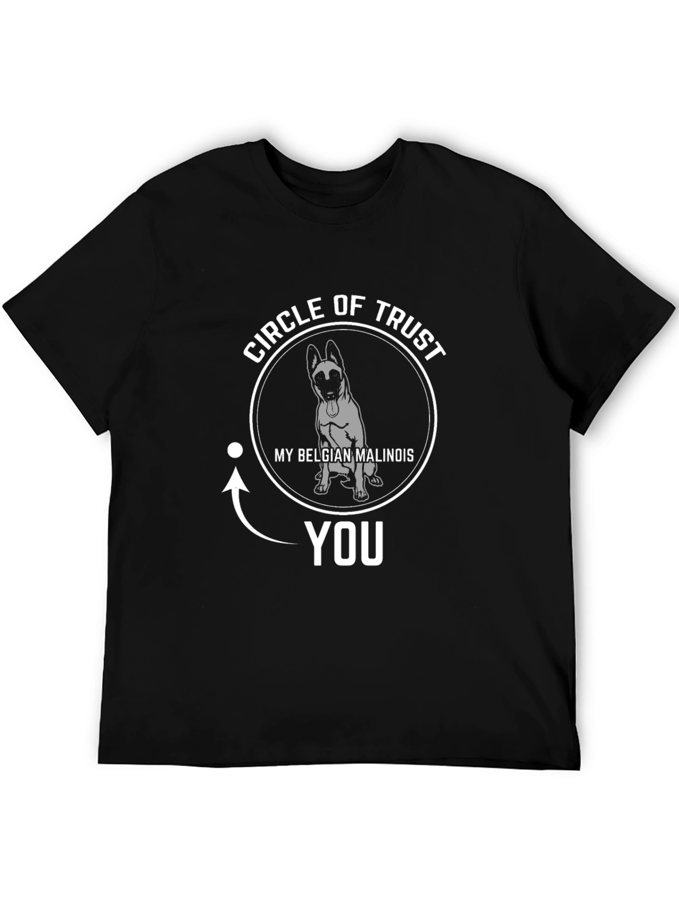 Belgian Malinois Circle of Trust Graphic Tee