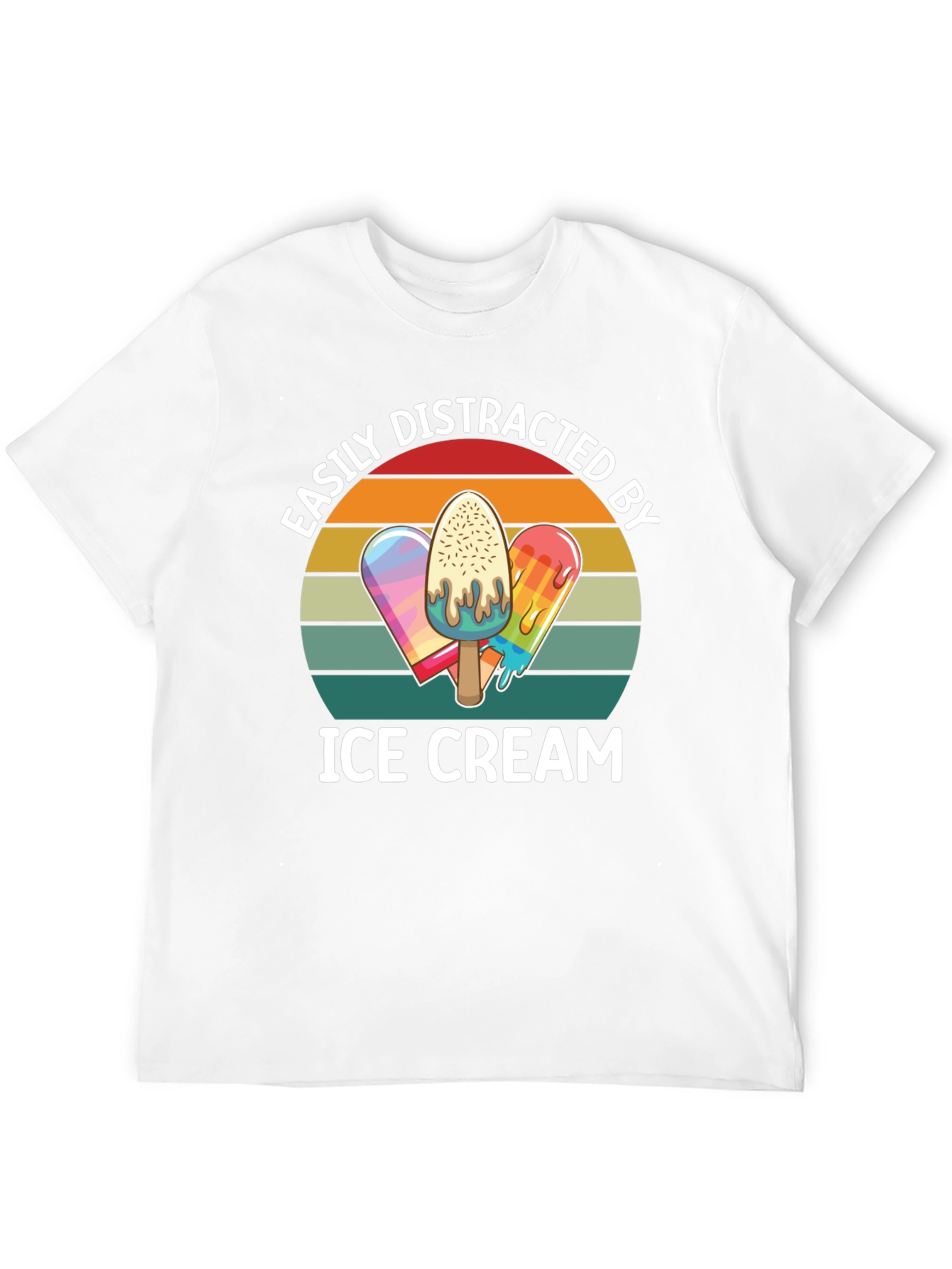 Easily Distracted By Ice Cream T-Shirt