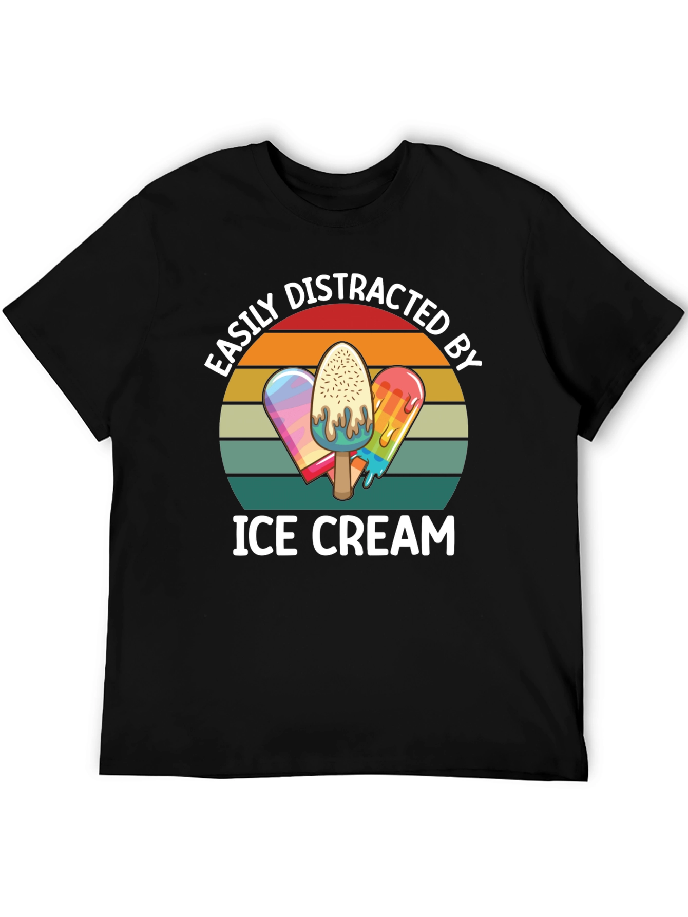 Easily Distracted By Ice Cream T-Shirt