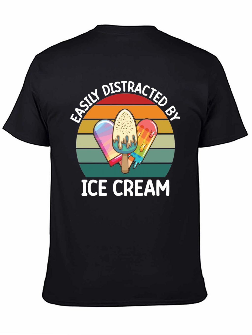 Easily Distracted By Ice Cream T-Shirt